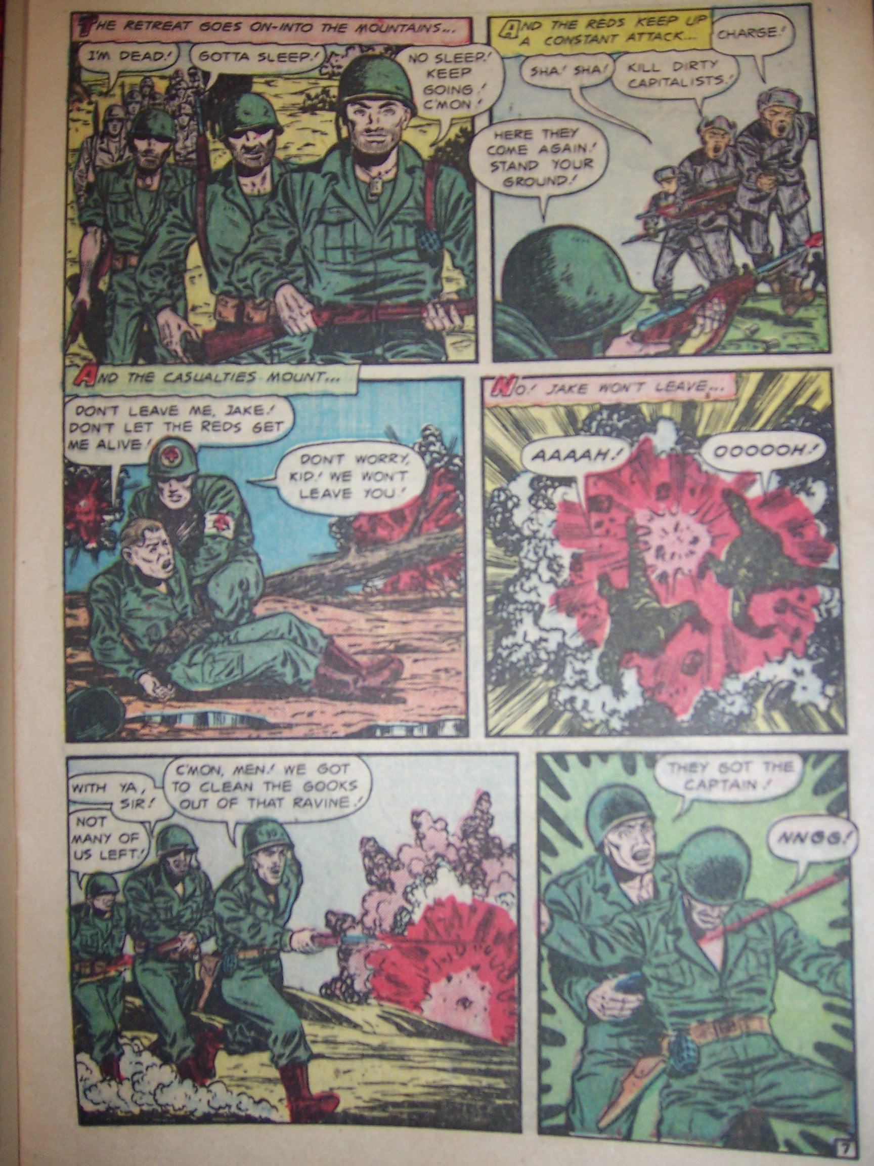Read online G-I in Battle (1952) comic -  Issue #6 - 9