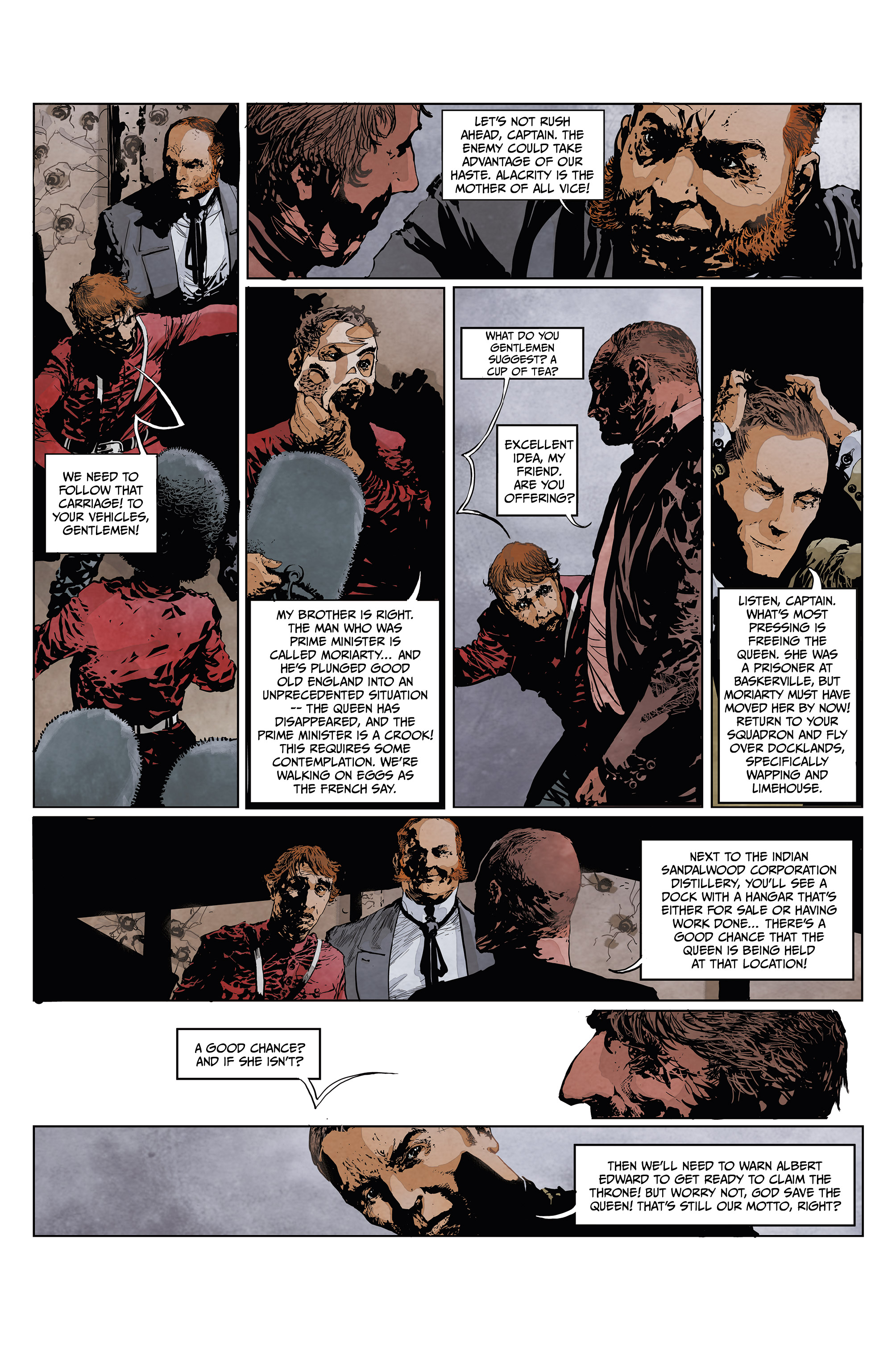 Read online M.O.R.I.A.R.T.Y : The Clockwork Empire comic -  Issue #4 - 17