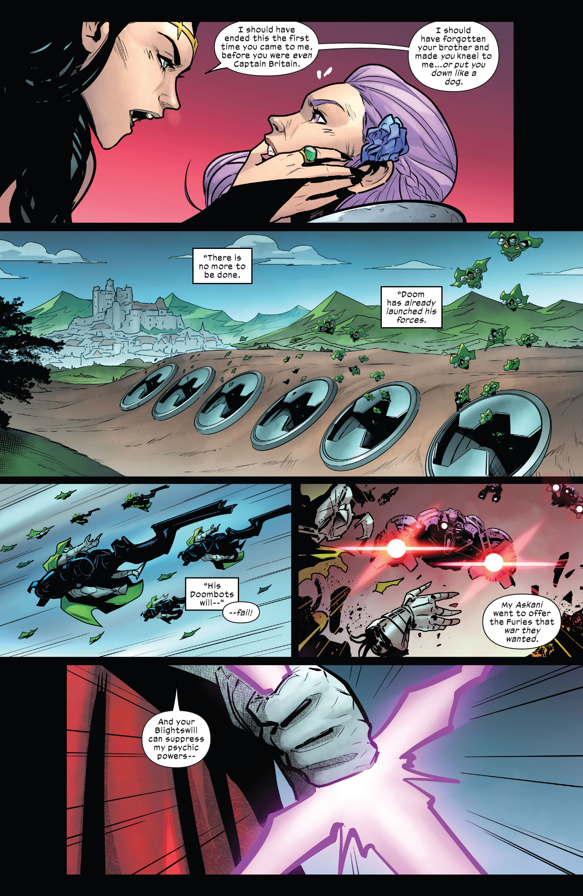 Read online Betsy Braddock: Captain Britain comic -  Issue #5 - 19
