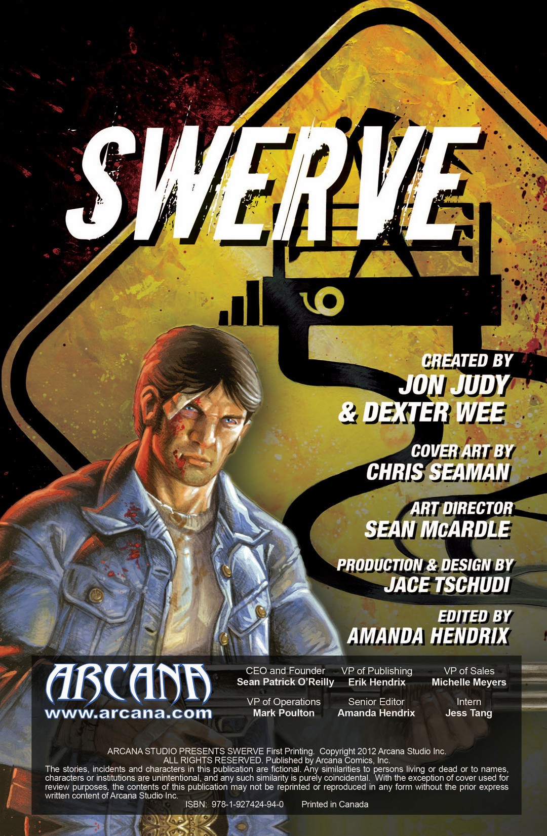 Read online Arcana Studios Presents Swerve comic -  Issue #3 - 2