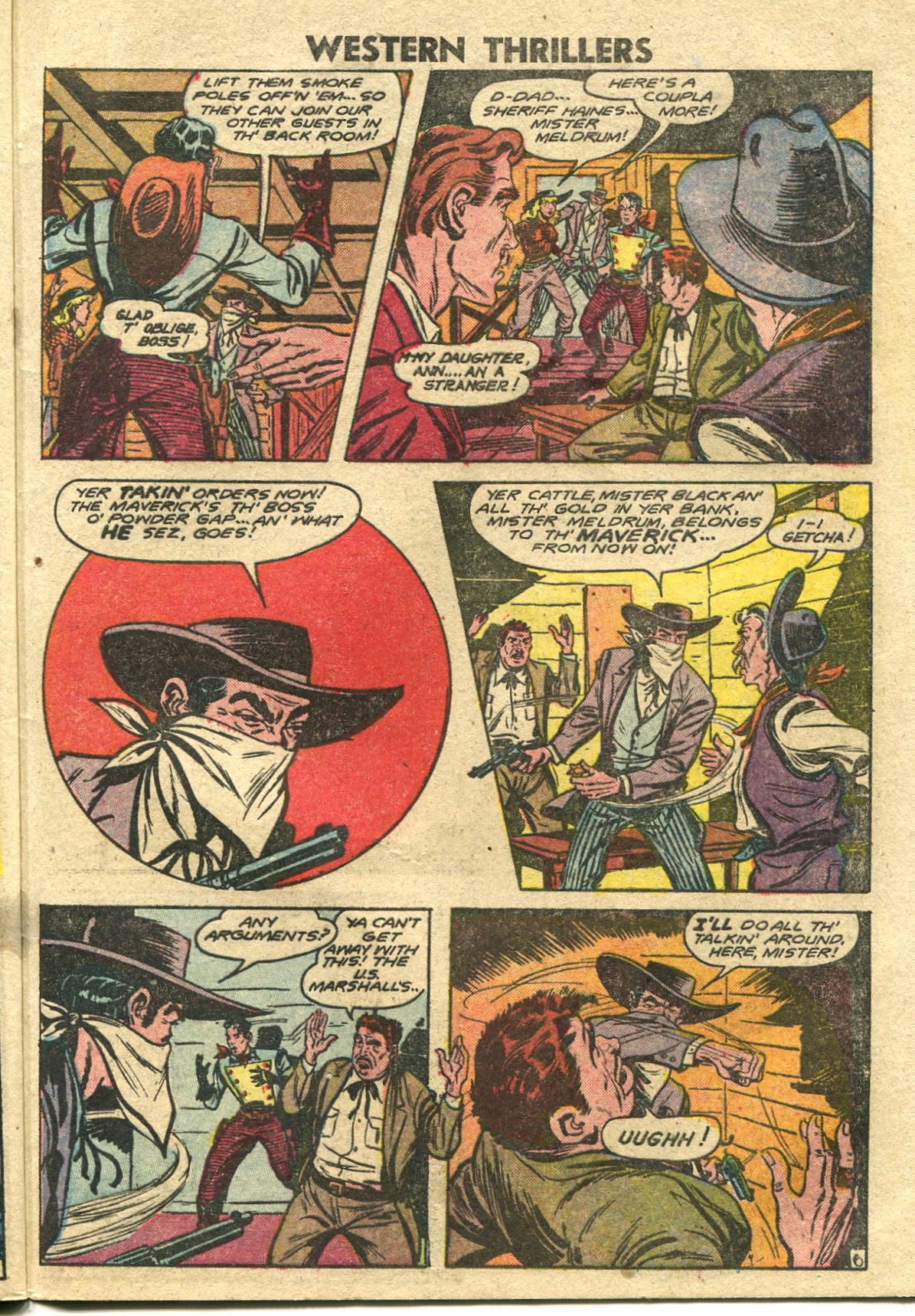 Read online Western Thrillers (1948) comic -  Issue #3 - 29