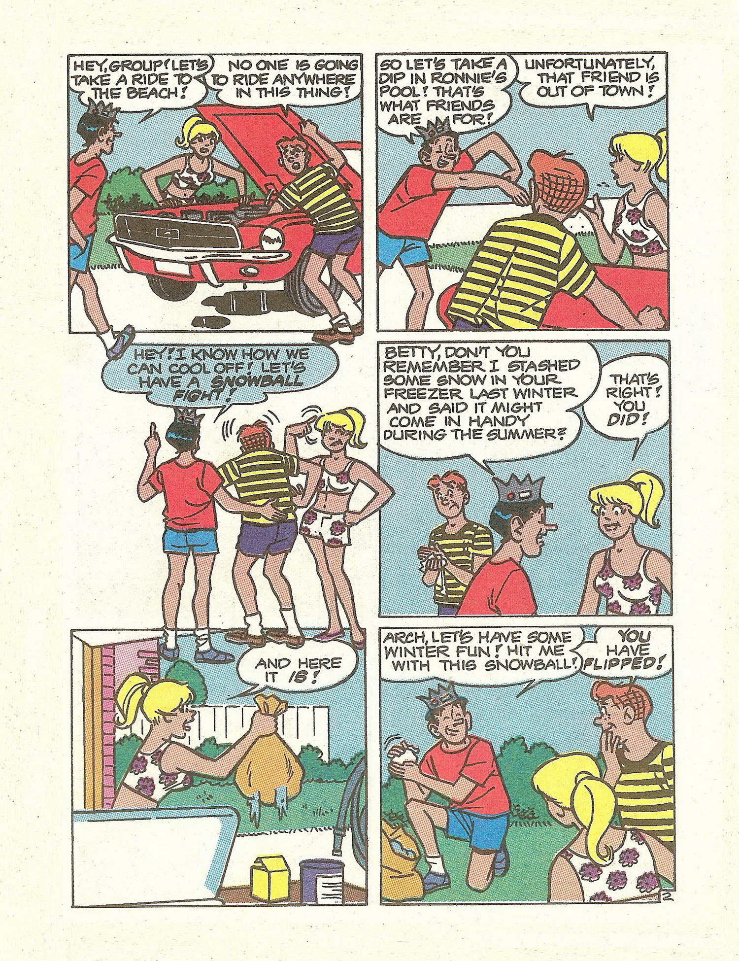 Read online Jughead Jones Comics Digest comic -  Issue #77 - 85