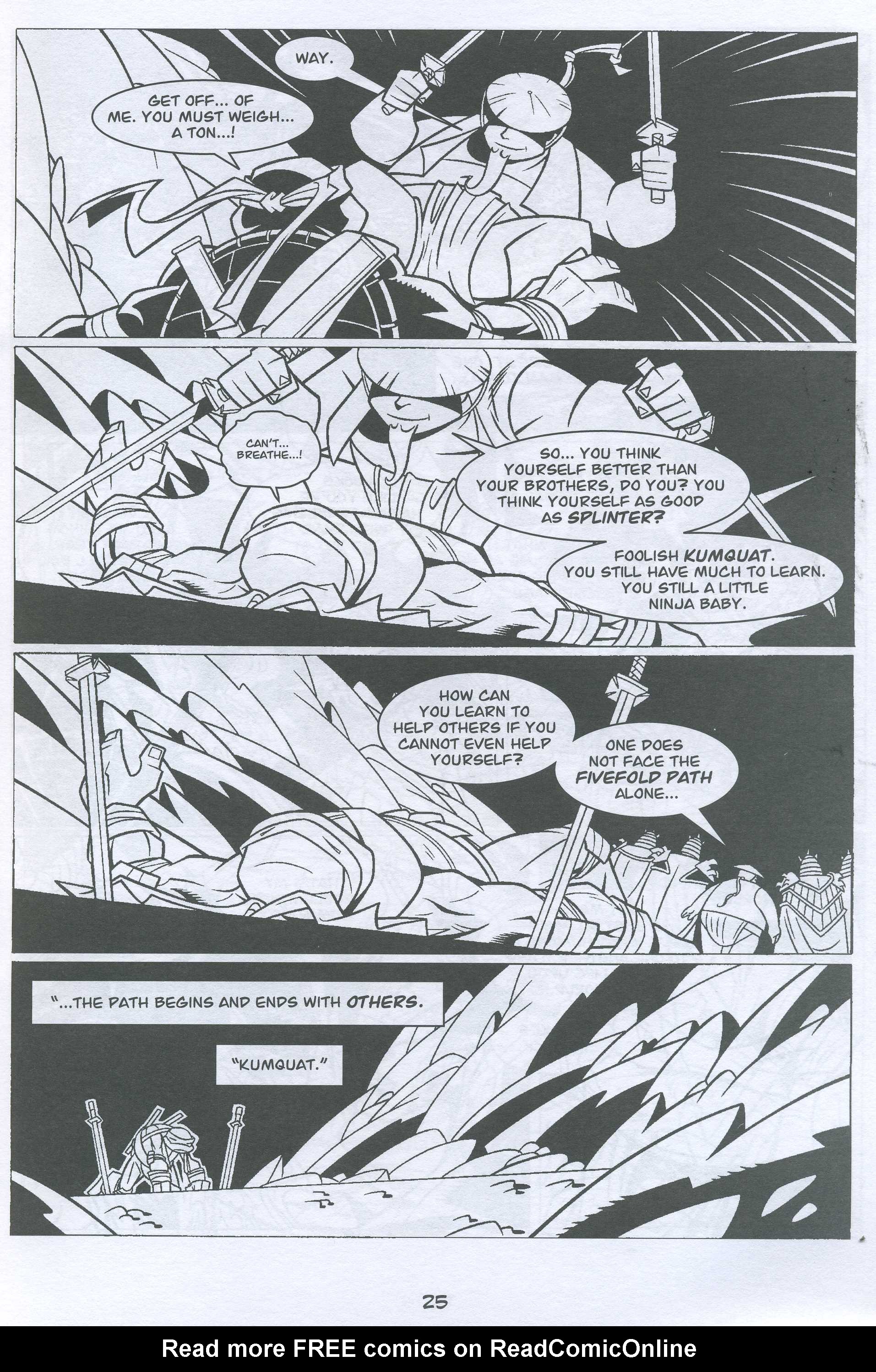 Read online TMNT Movie Prequel comic -  Issue #5 - 26