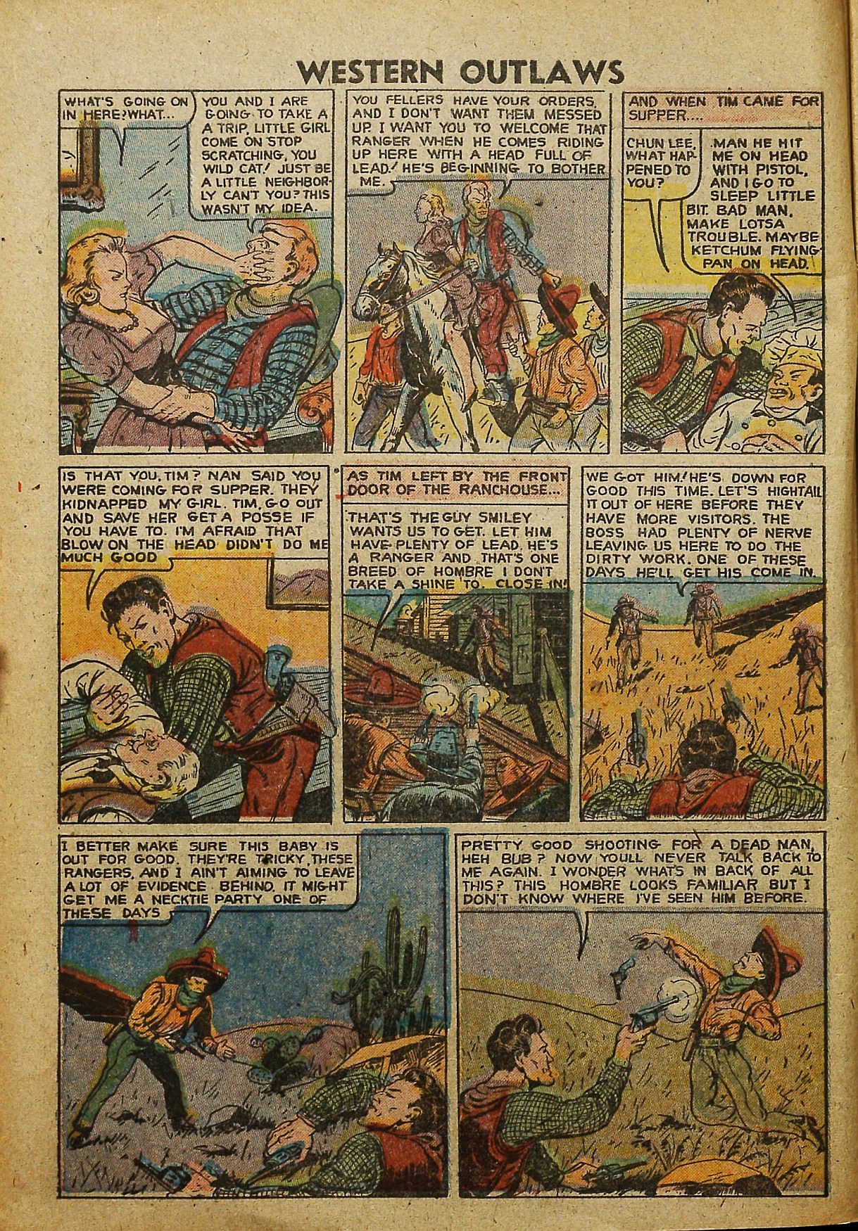 Read online Western Outlaws (1948) comic -  Issue #20 - 8