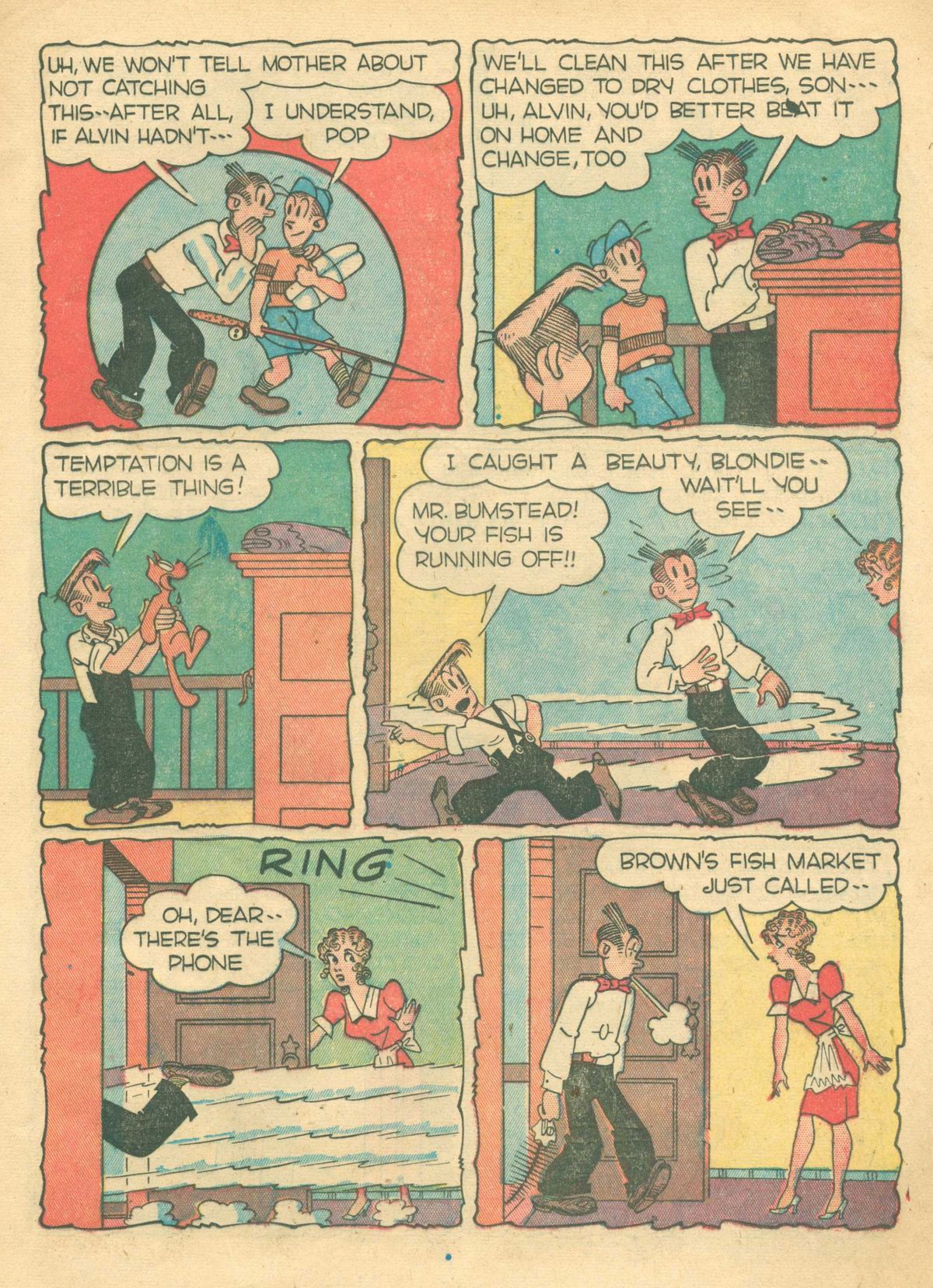 Read online Blondie Comics (1947) comic -  Issue #2 - 17
