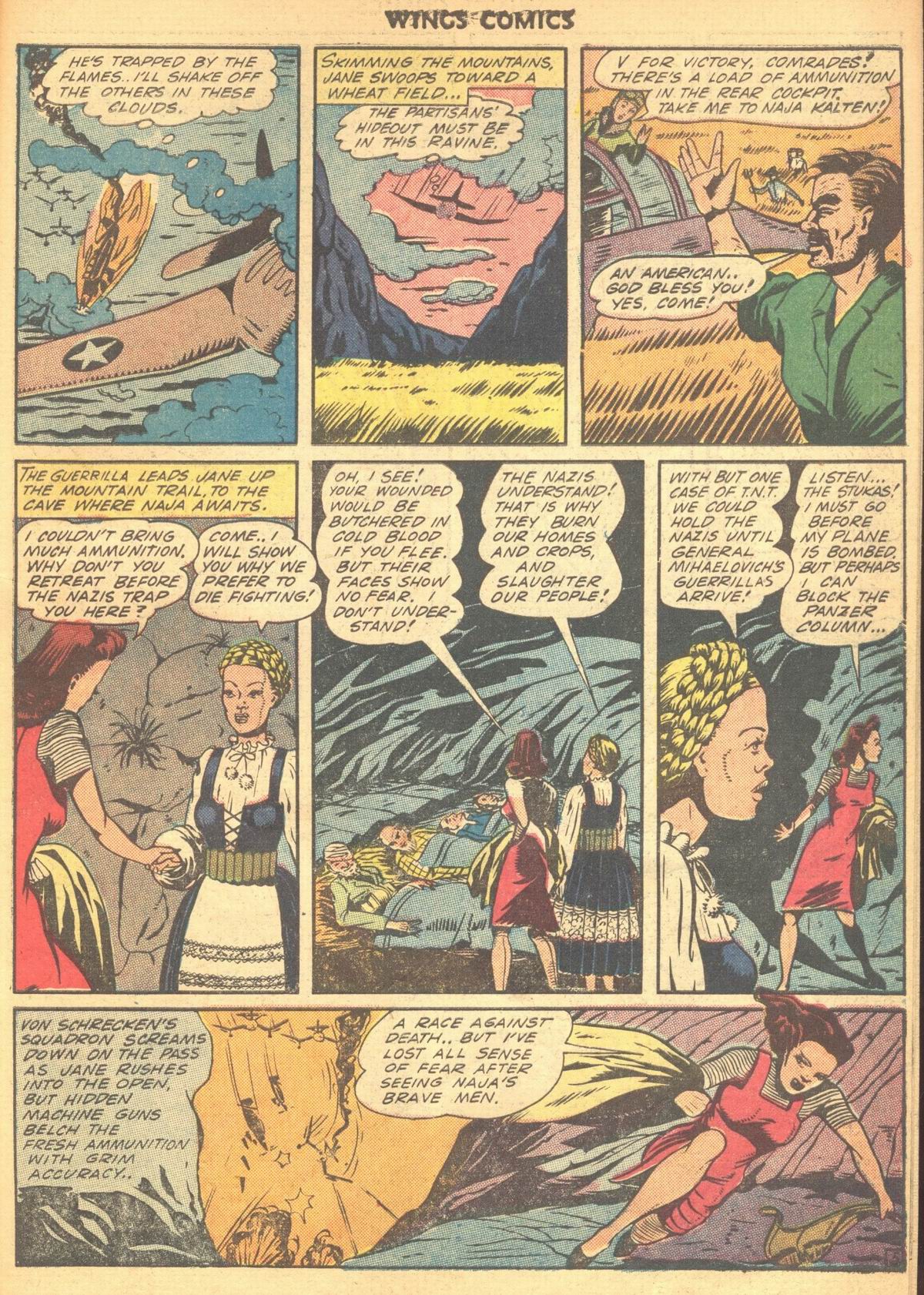 Read online Wings Comics comic -  Issue #35 - 47
