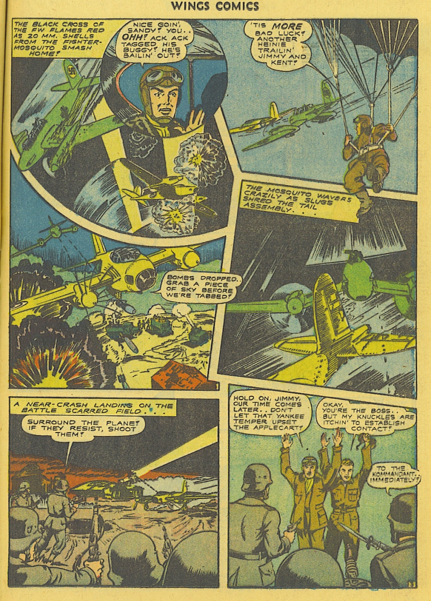 Read online Wings Comics comic -  Issue #42 - 37