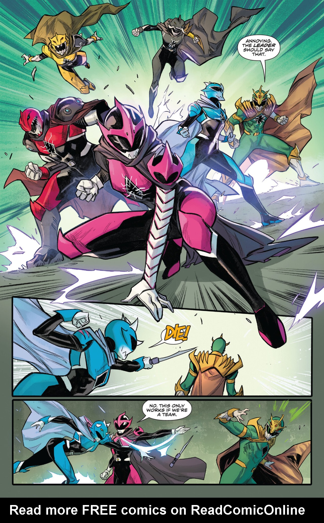 Read online Power Rangers Unlimited comic -  Issue # The Coinless - 35