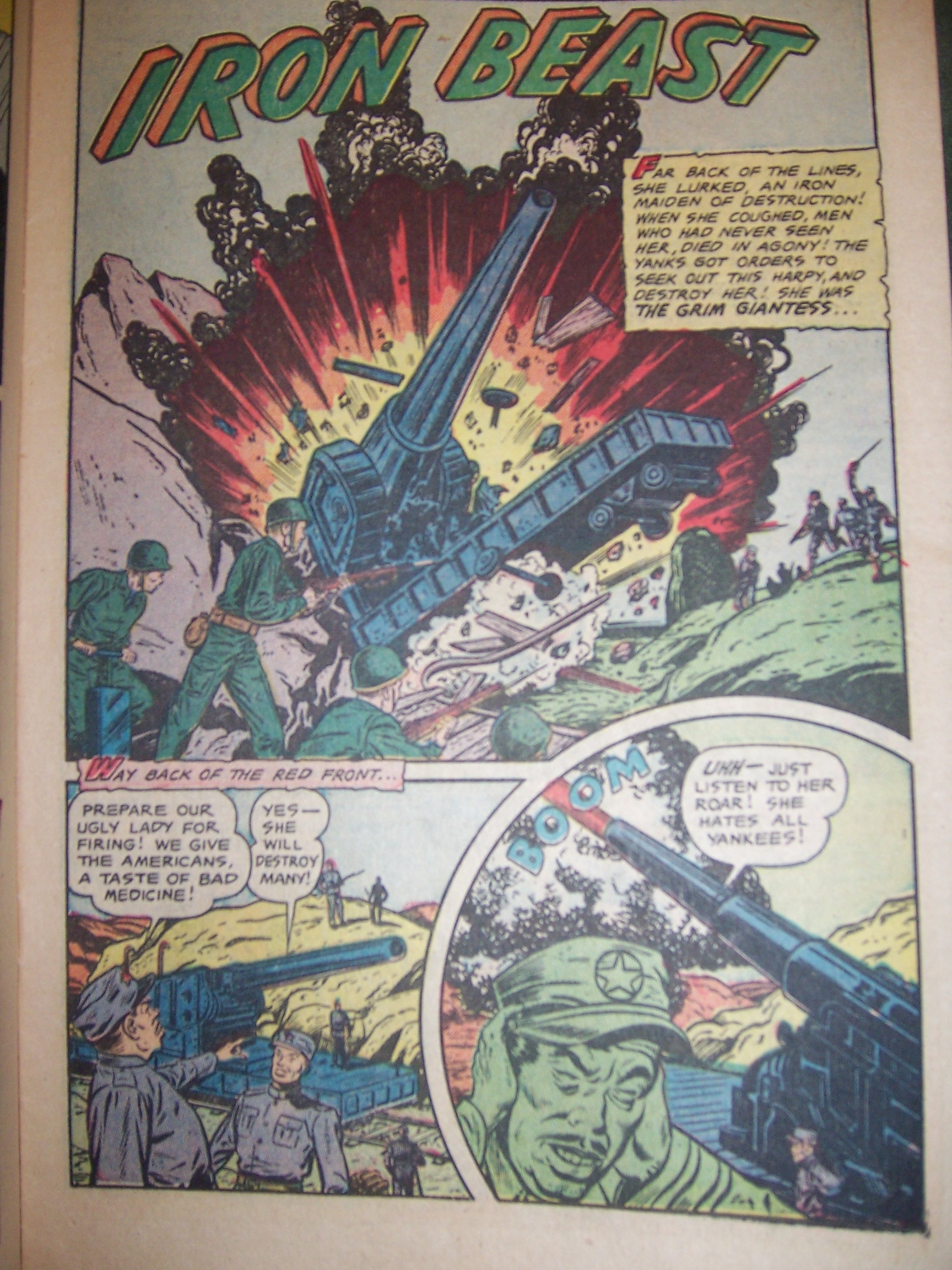 Read online G-I in Battle (1952) comic -  Issue #6 - 11