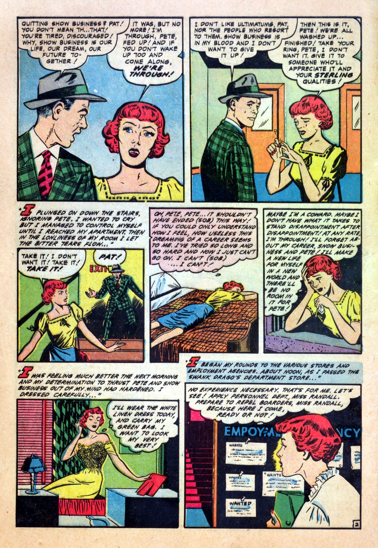 Read online Romantic Love comic -  Issue #3 - 4