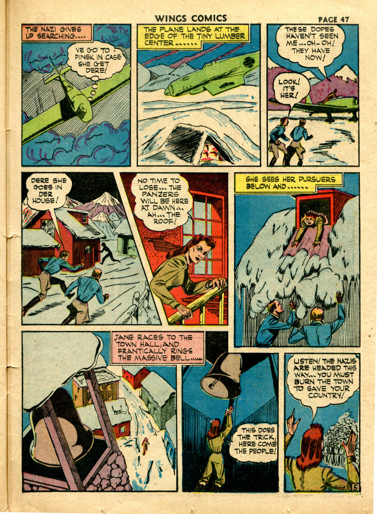 Read online Wings Comics comic -  Issue #15 - 49