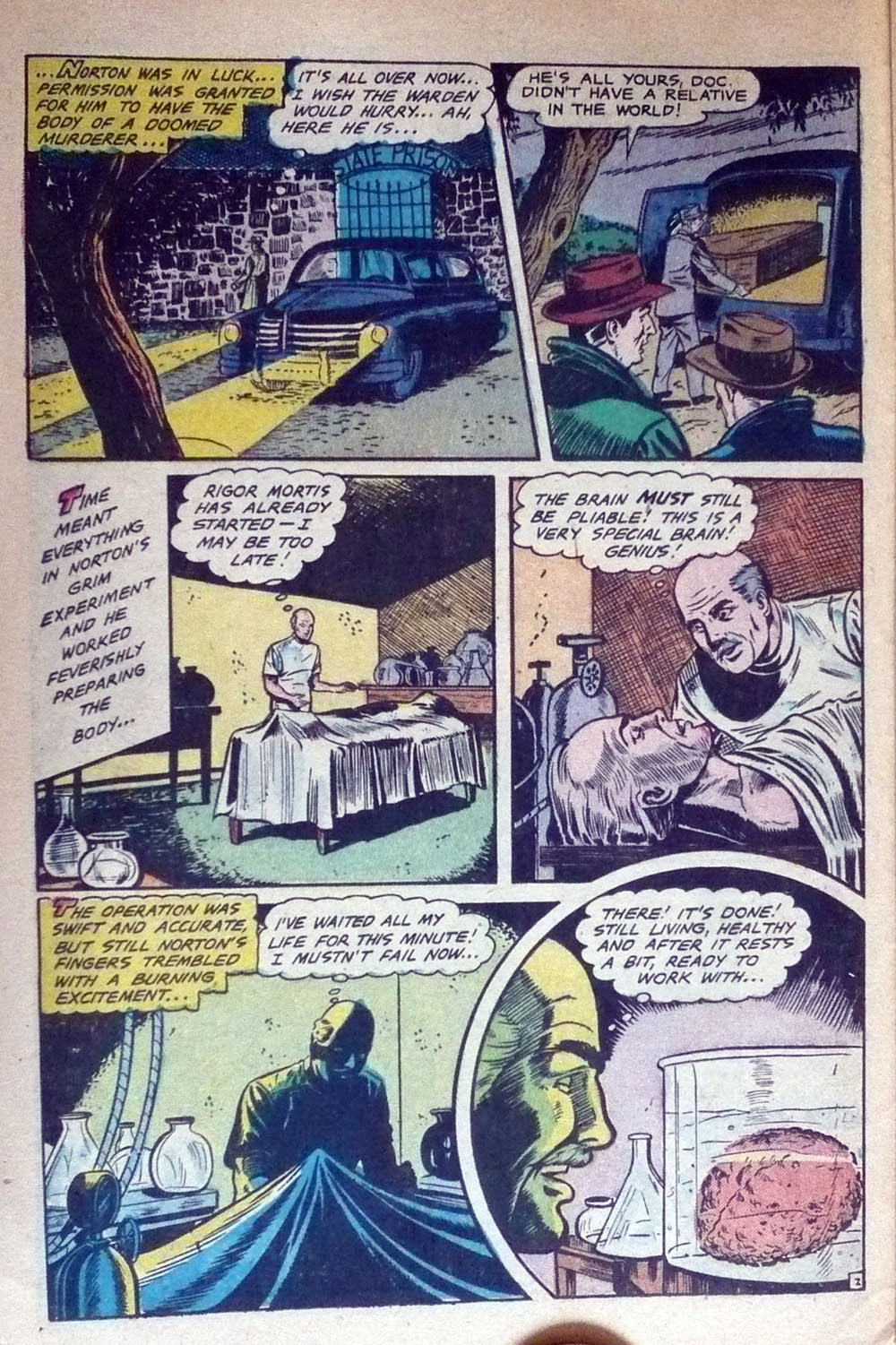 Read online Haunted Thrills comic -  Issue #7 - 12
