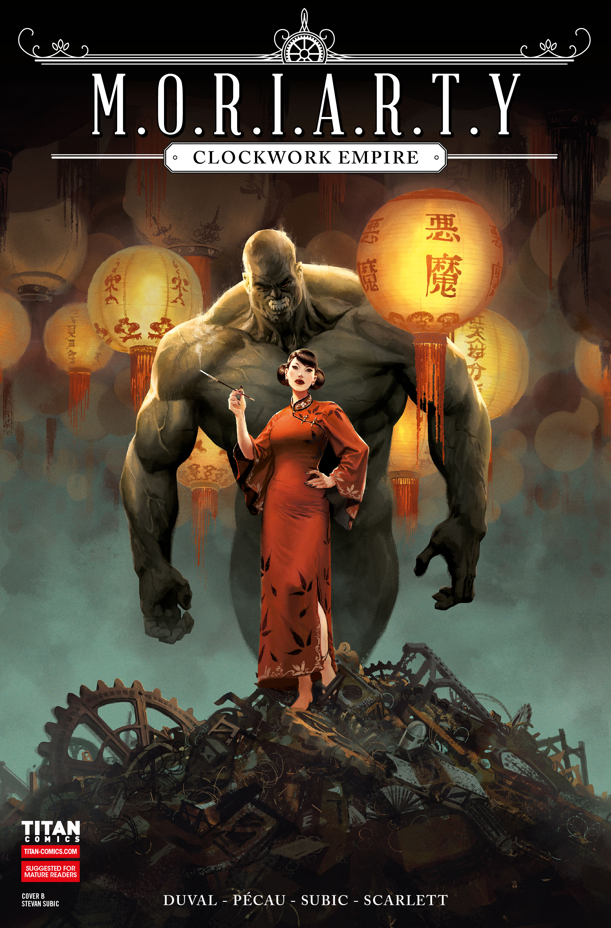 Read online M.O.R.I.A.R.T.Y : The Clockwork Empire comic -  Issue #3 - 41