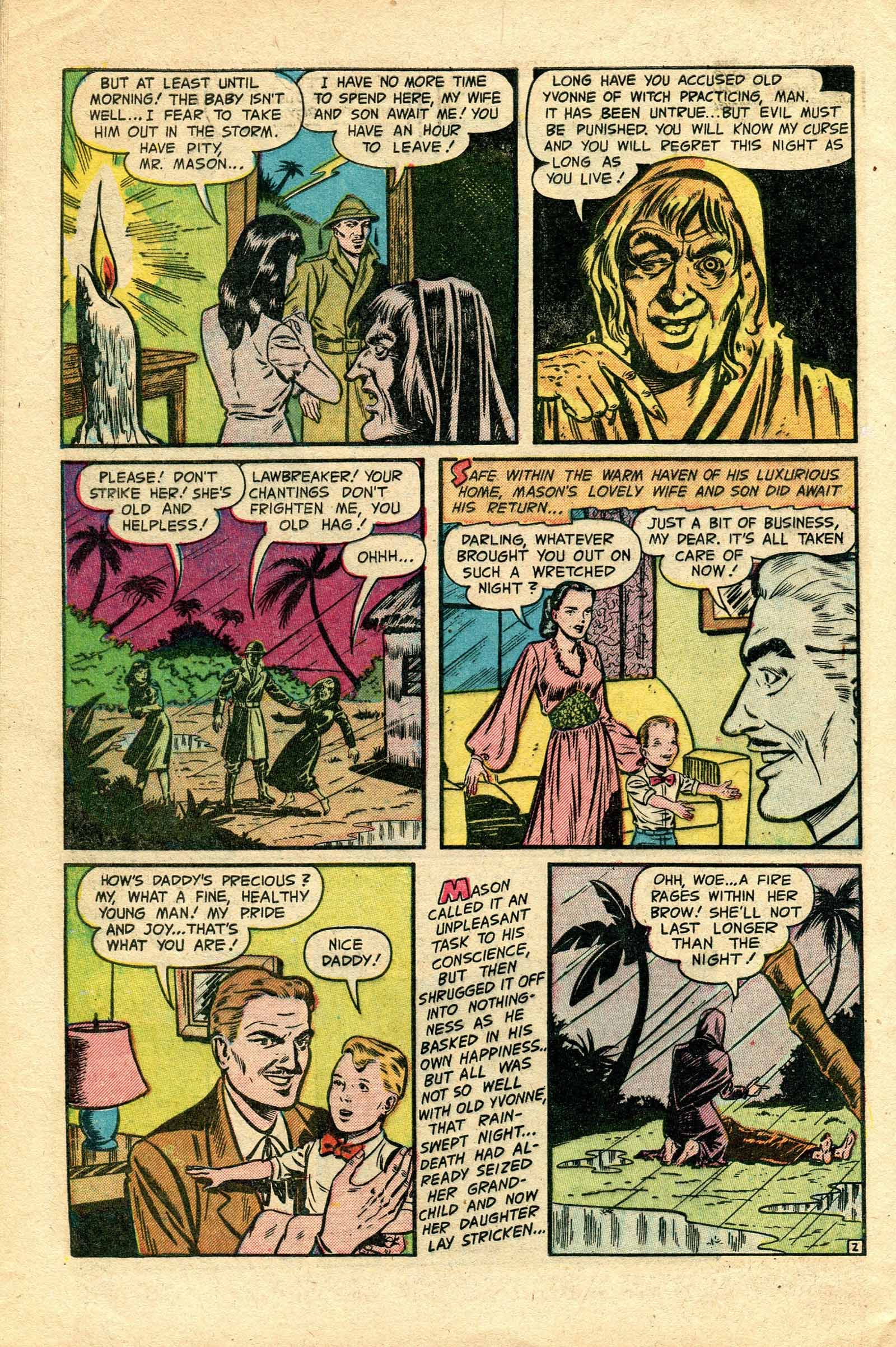 Read online Haunted Thrills comic -  Issue #10 - 28