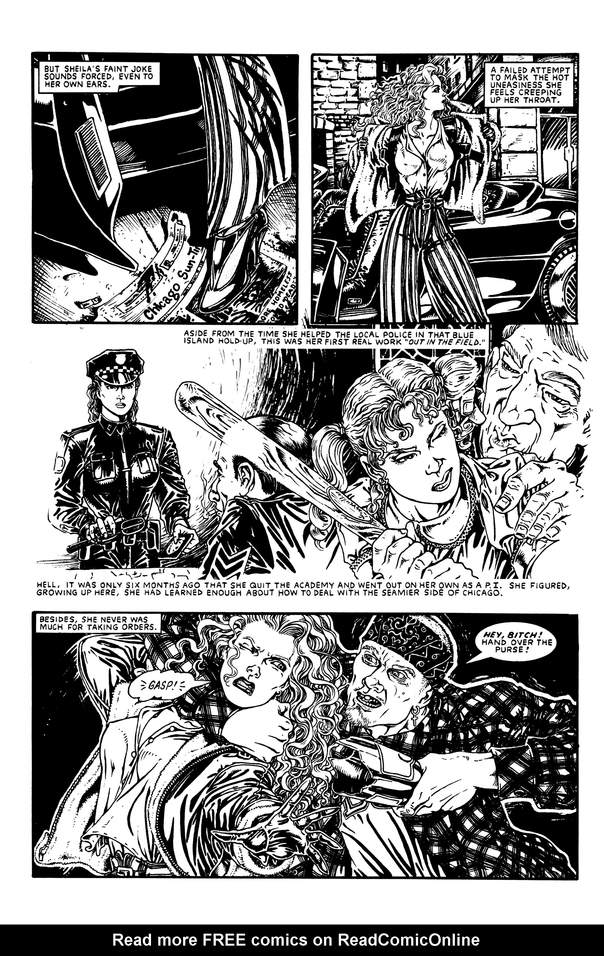 Read online Sheila Trent: Vampire Hunter comic -  Issue #1 - 8