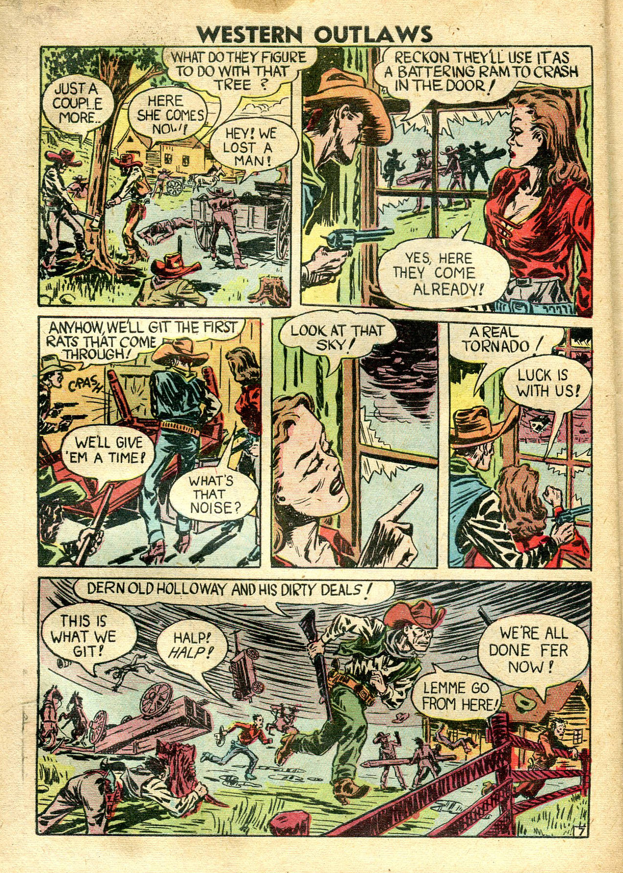 Read online Western Outlaws (1948) comic -  Issue #18 - 31