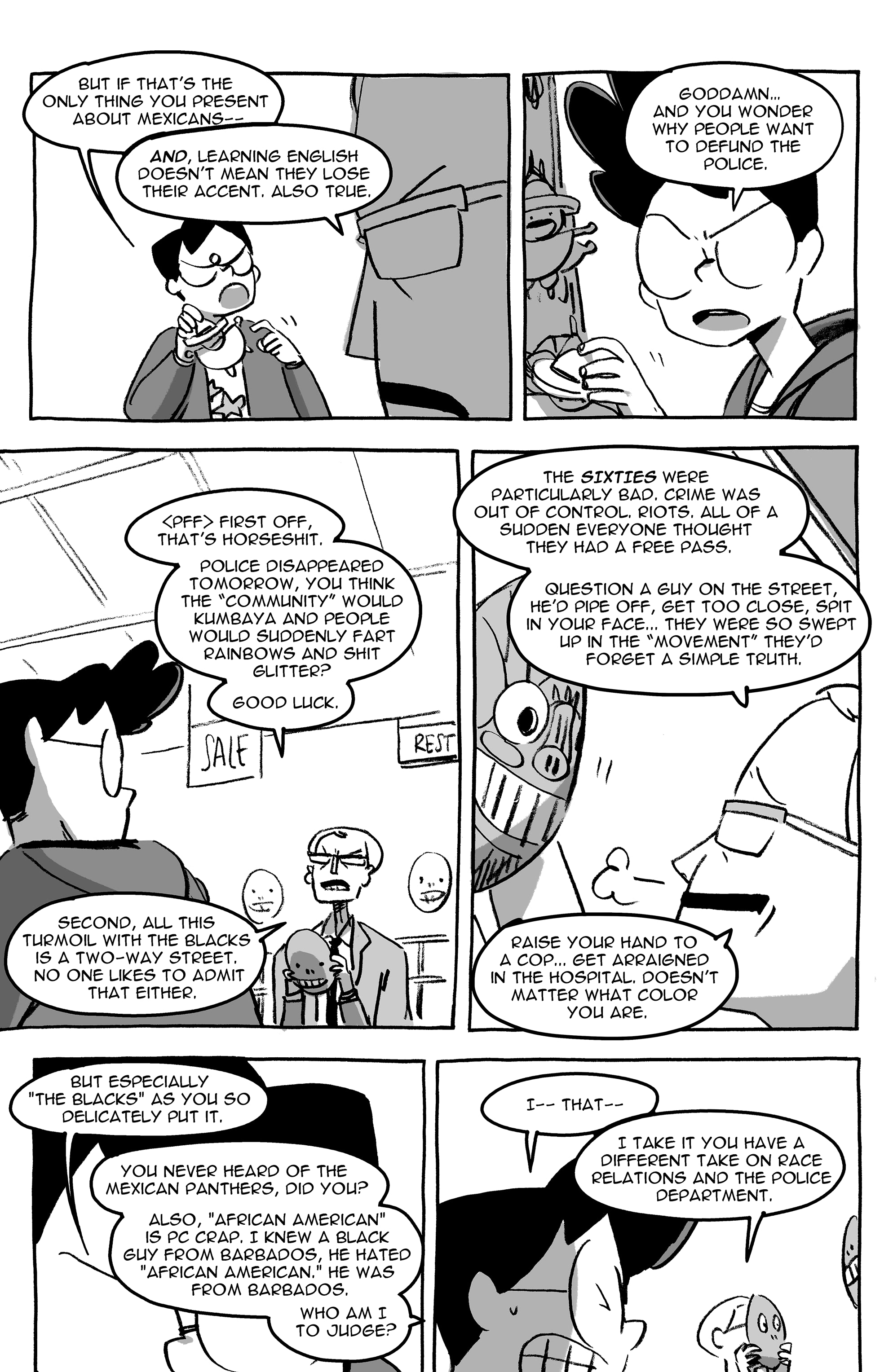 Read online Immortal Sergeant comic -  Issue #5 - 6