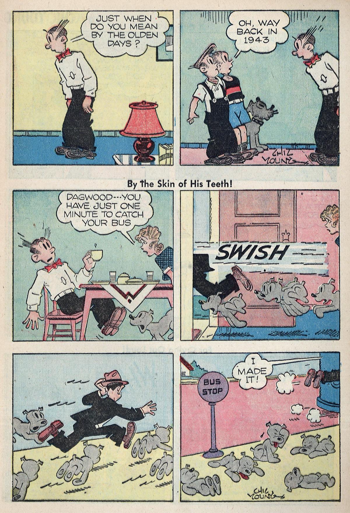 Read online Blondie Comics (1947) comic -  Issue #10 - 13