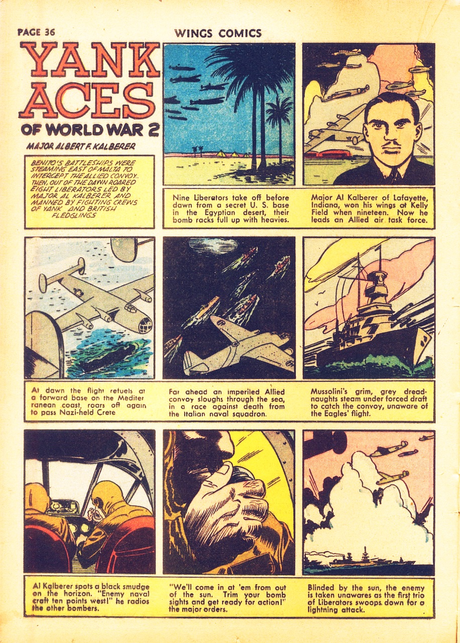 Read online Wings Comics comic -  Issue #28 - 38