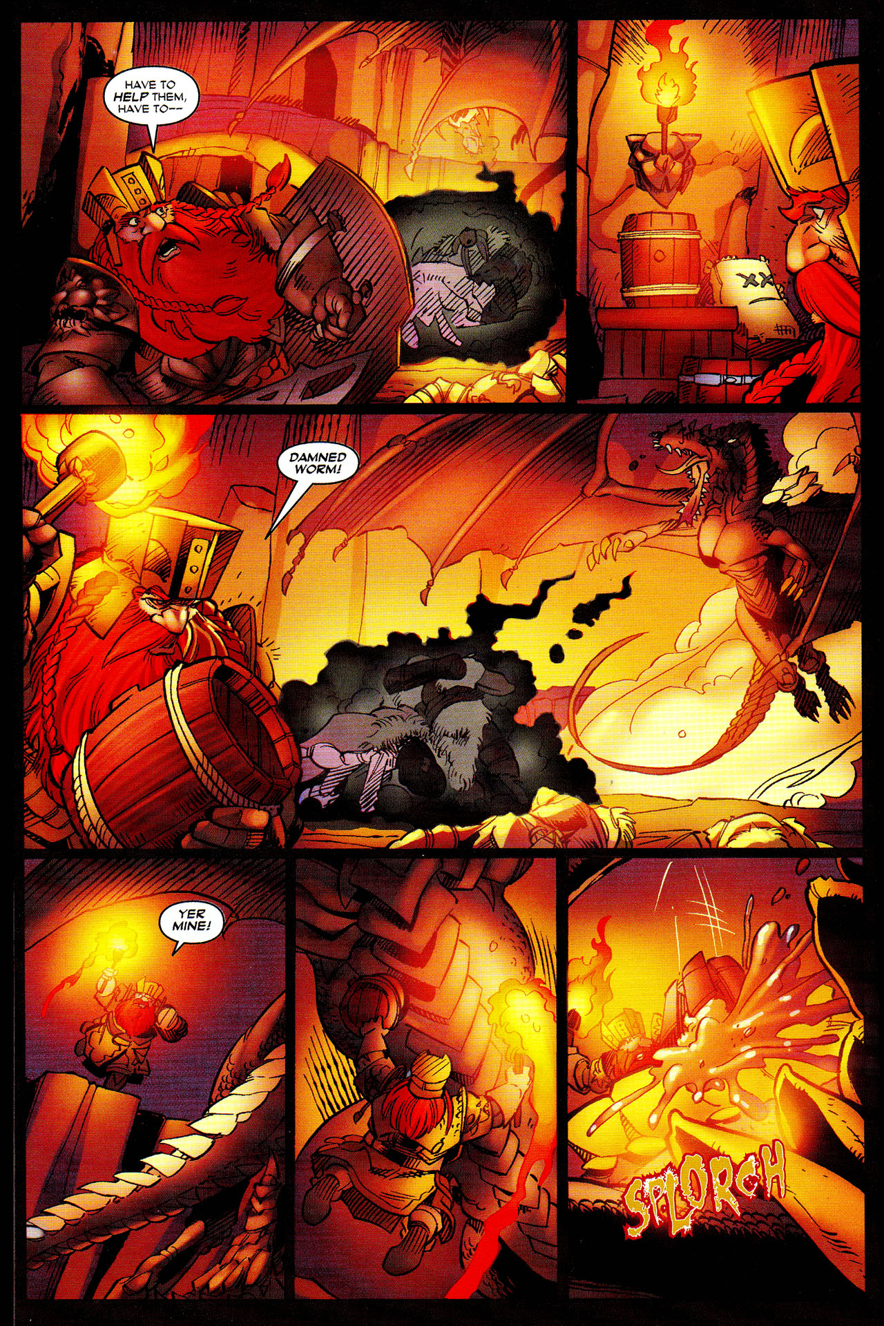 Read online Forgotten Realms: Streams of Silver comic -  Issue #3 - 34