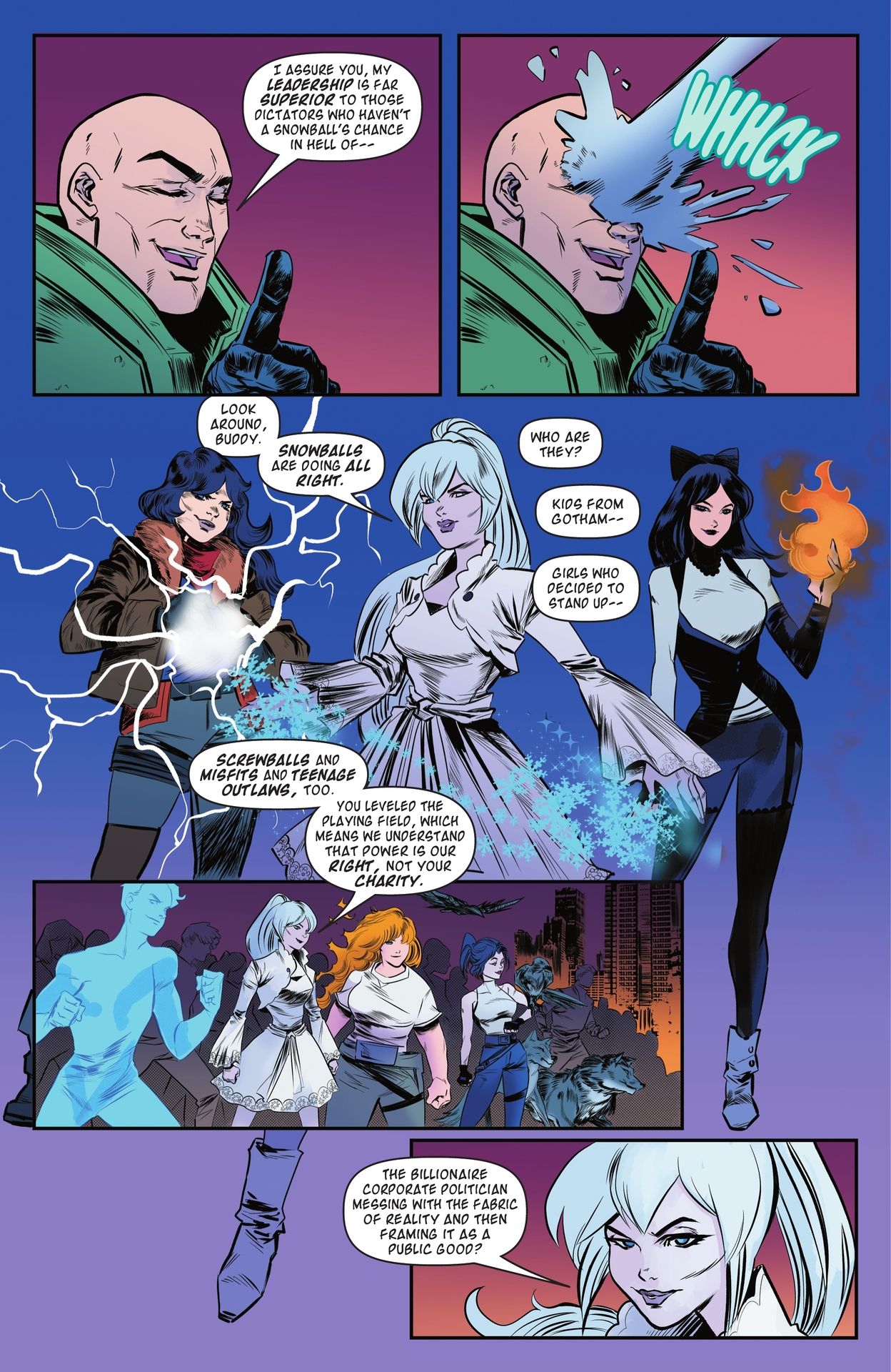 Read online DC/RWBY comic -  Issue #5 - 17