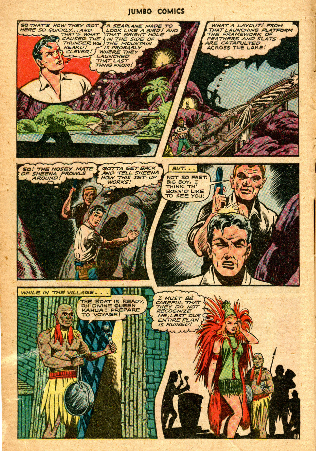Read online Jumbo Comics comic -  Issue #85 - 12