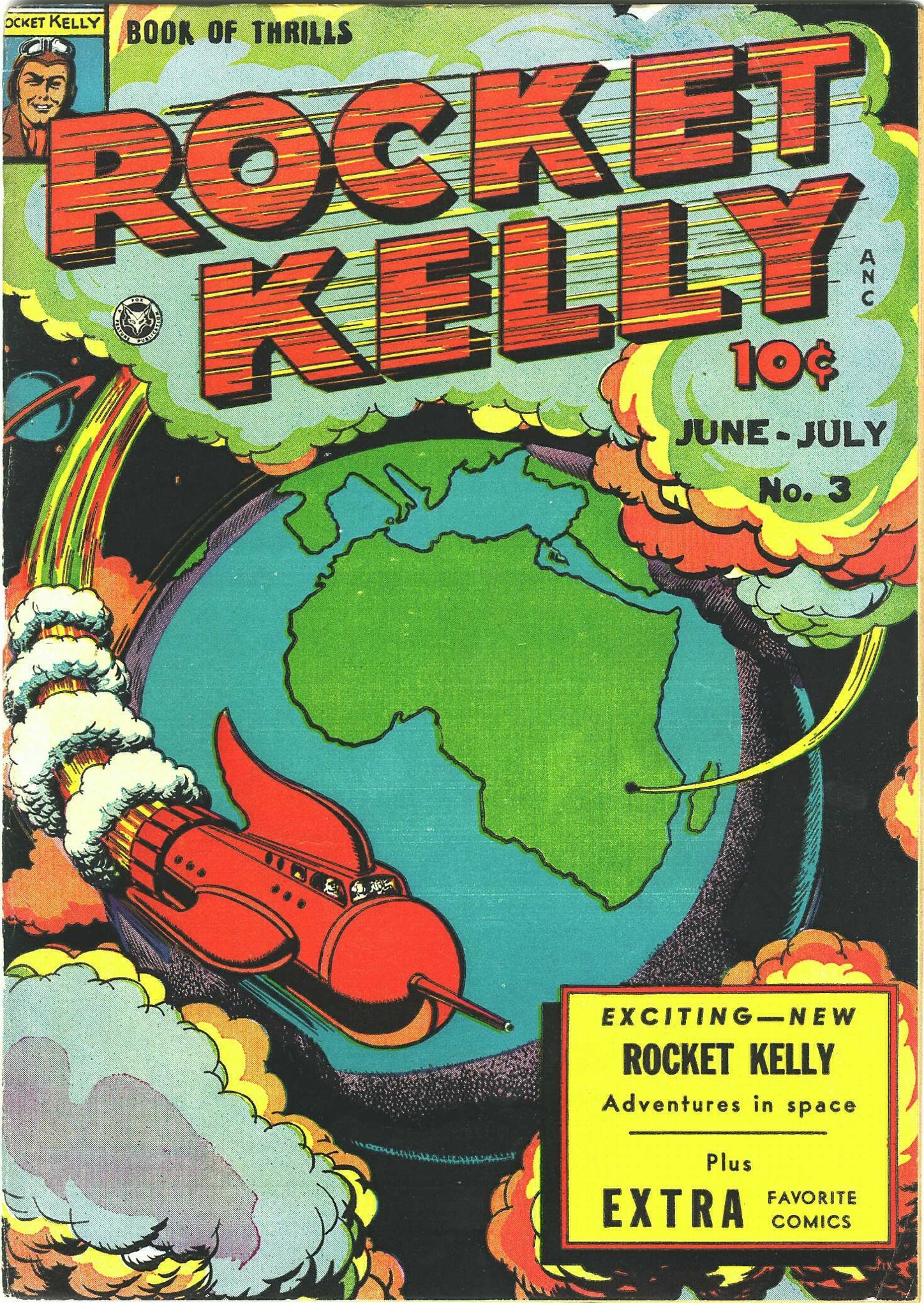 Read online Rocket Kelly (1945) comic -  Issue #3 - 1