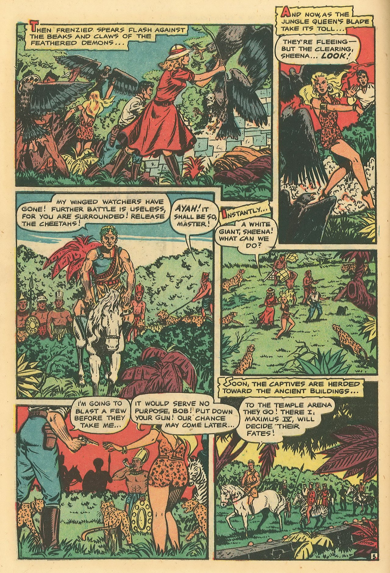 Read online Jumbo Comics comic -  Issue #154 - 8