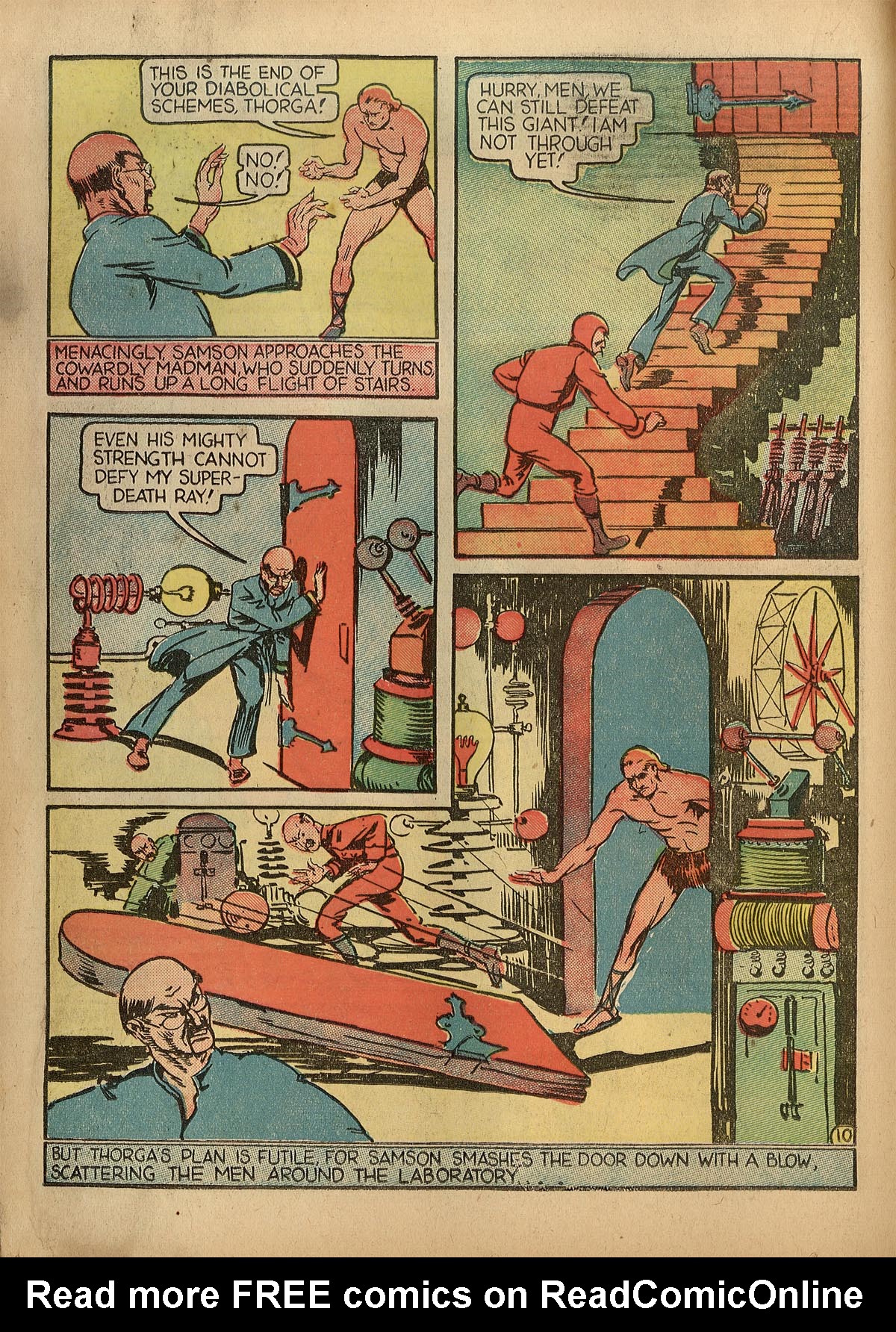 Read online Samson (1940) comic -  Issue #1 - 27