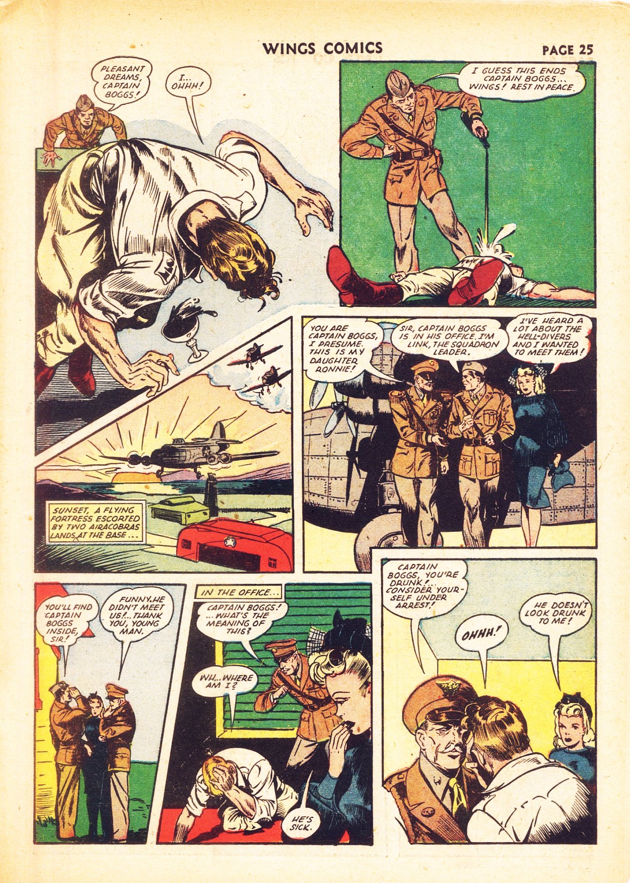 Read online Wings Comics comic -  Issue #24 - 27