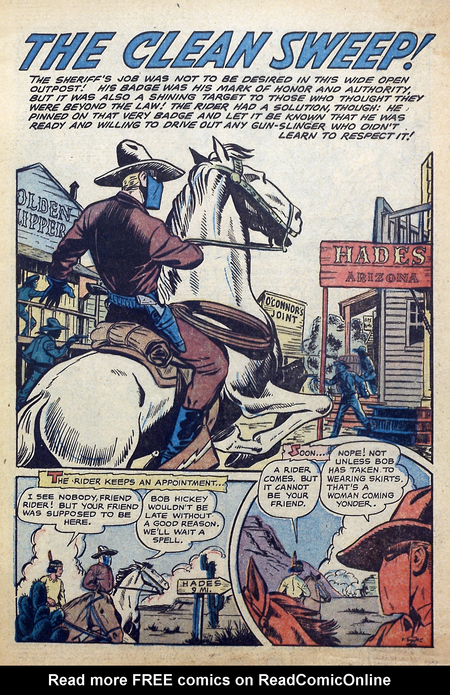 Read online Gunsmoke Trail comic -  Issue #1 - 3