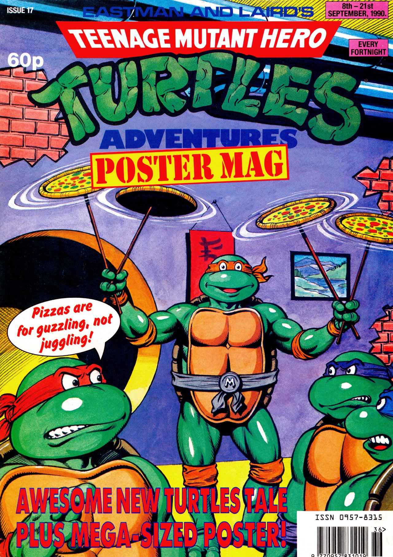 Read online Teenage Mutant Hero Turtles Adventures comic -  Issue #17 - 1