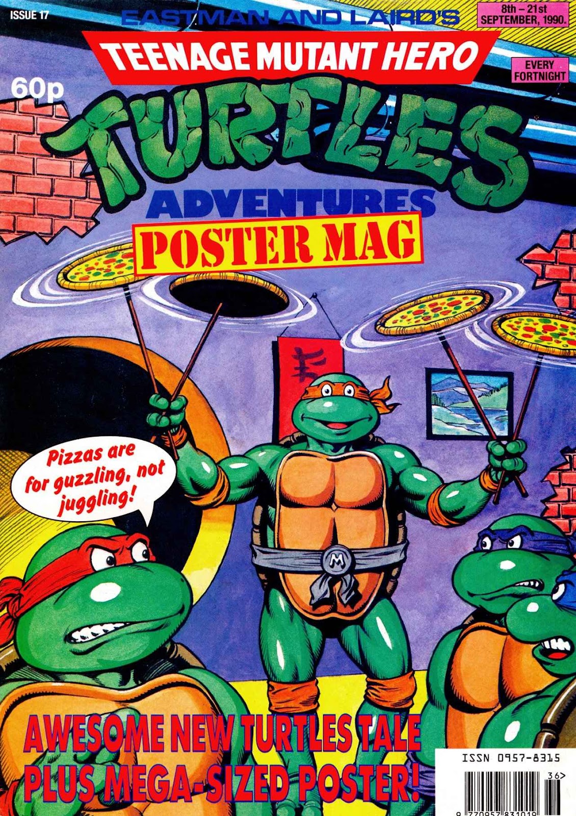 Teenage Mutant Hero Turtles Adventures issue 17 - Page 1