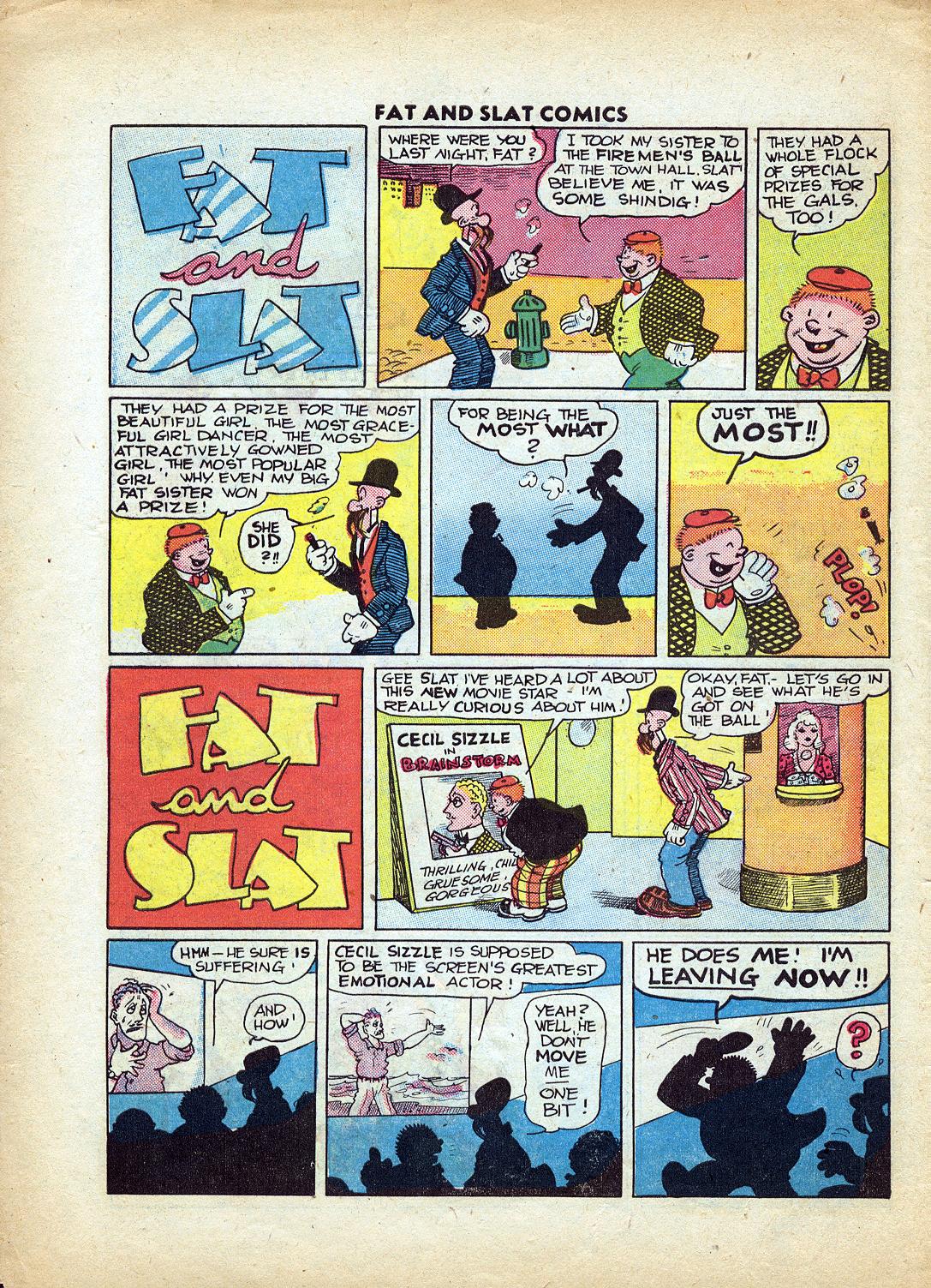 Read online Fat and Slat comic -  Issue #3 - 6