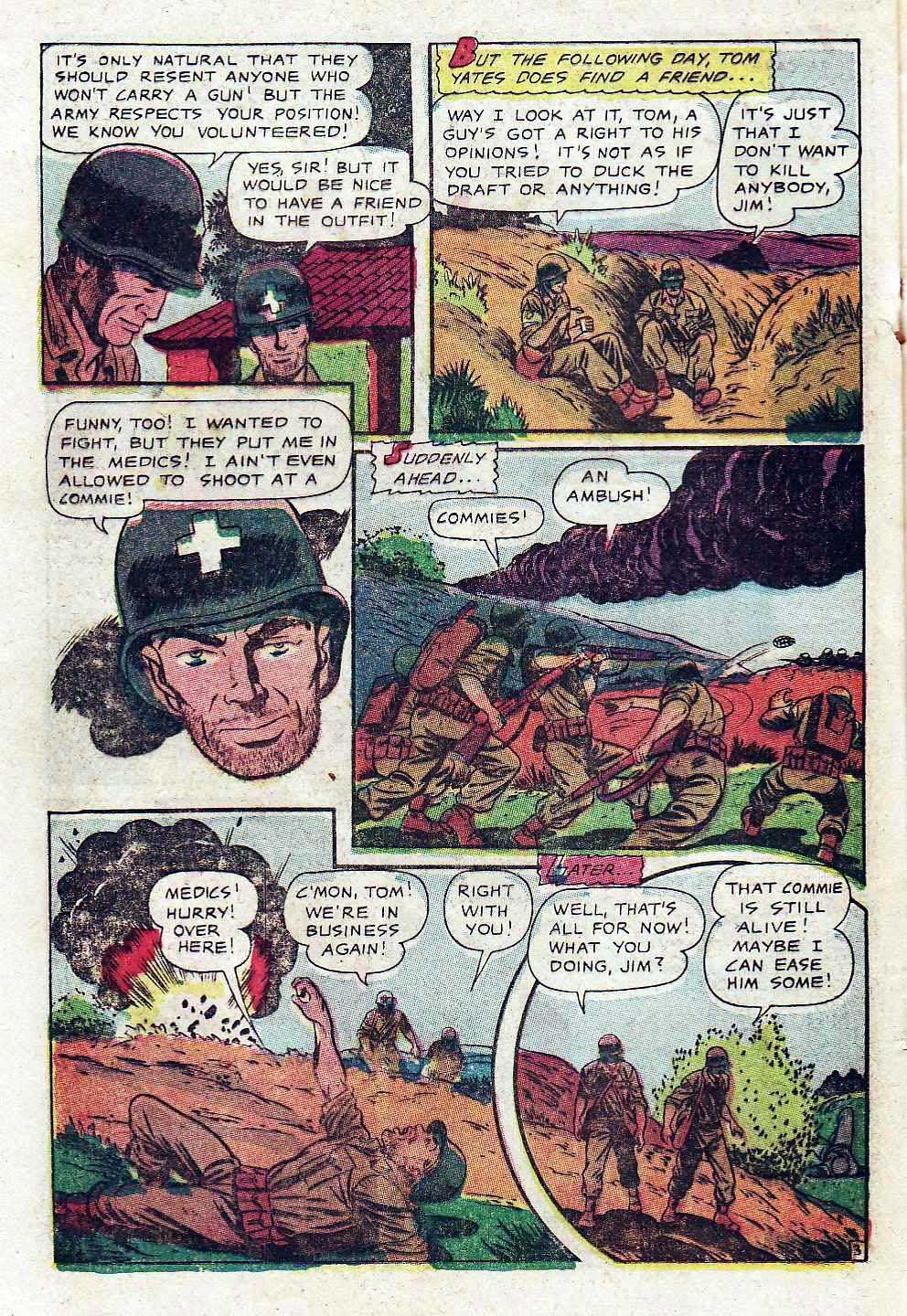 Read online G.I. in Battle (1957) comic -  Issue #4 - 22
