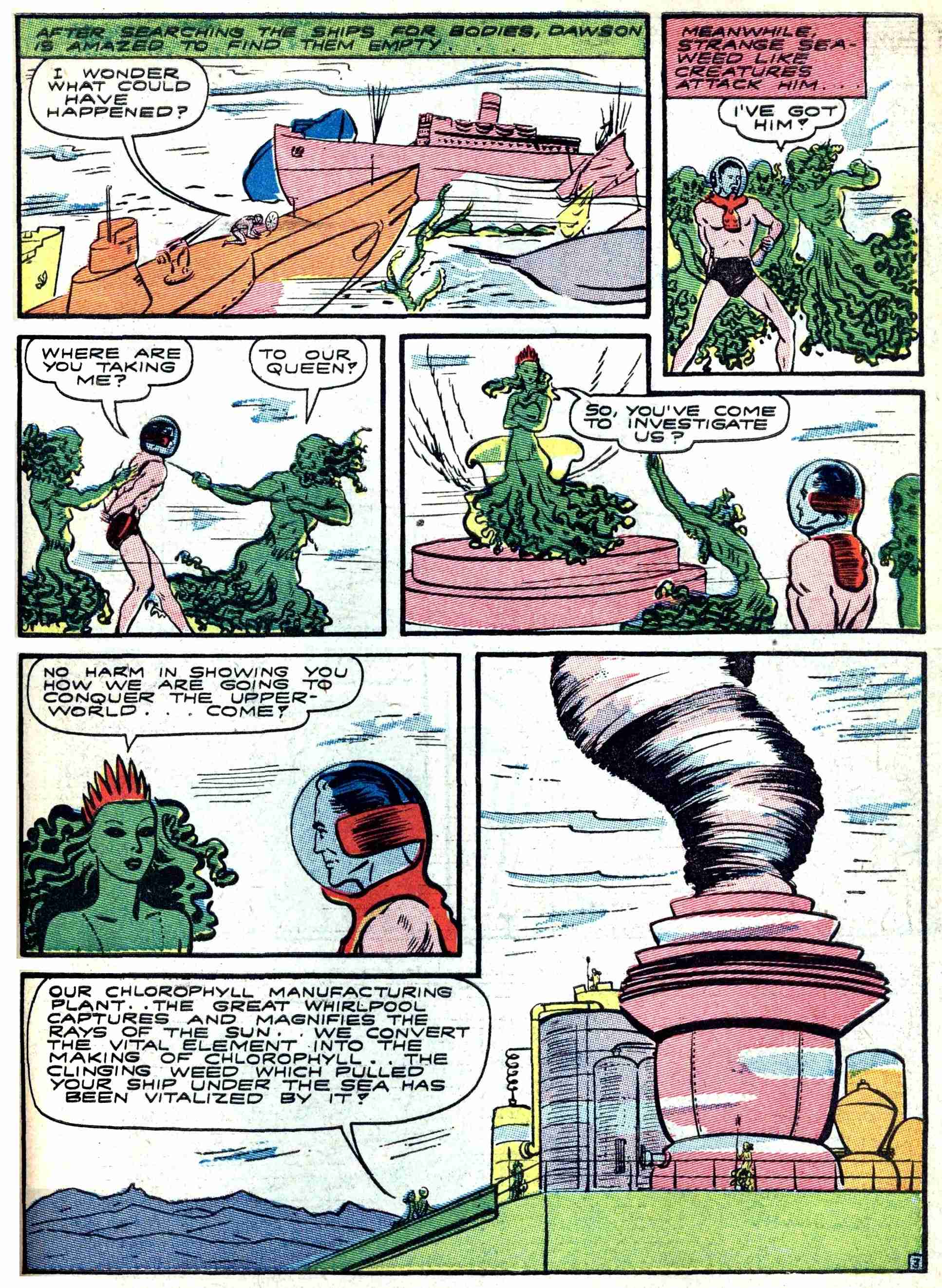 Read online Captain Flight Comics comic -  Issue #5 - 44