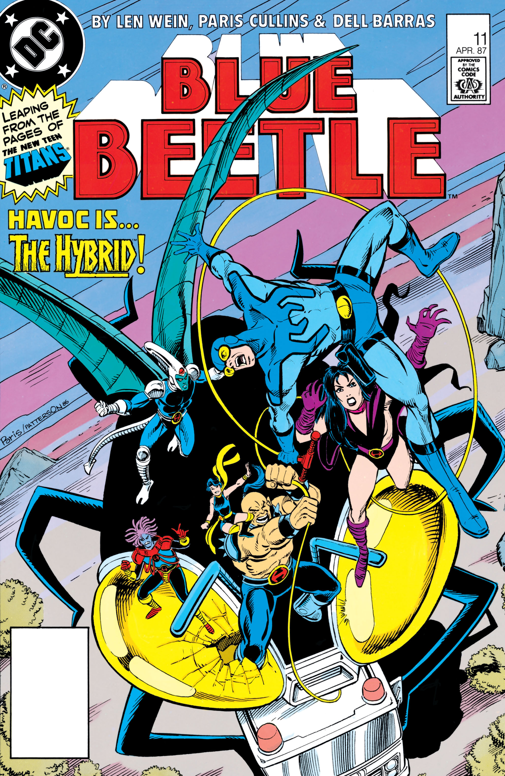 Read online Blue Beetle (1986) comic -  Issue #11 - 1