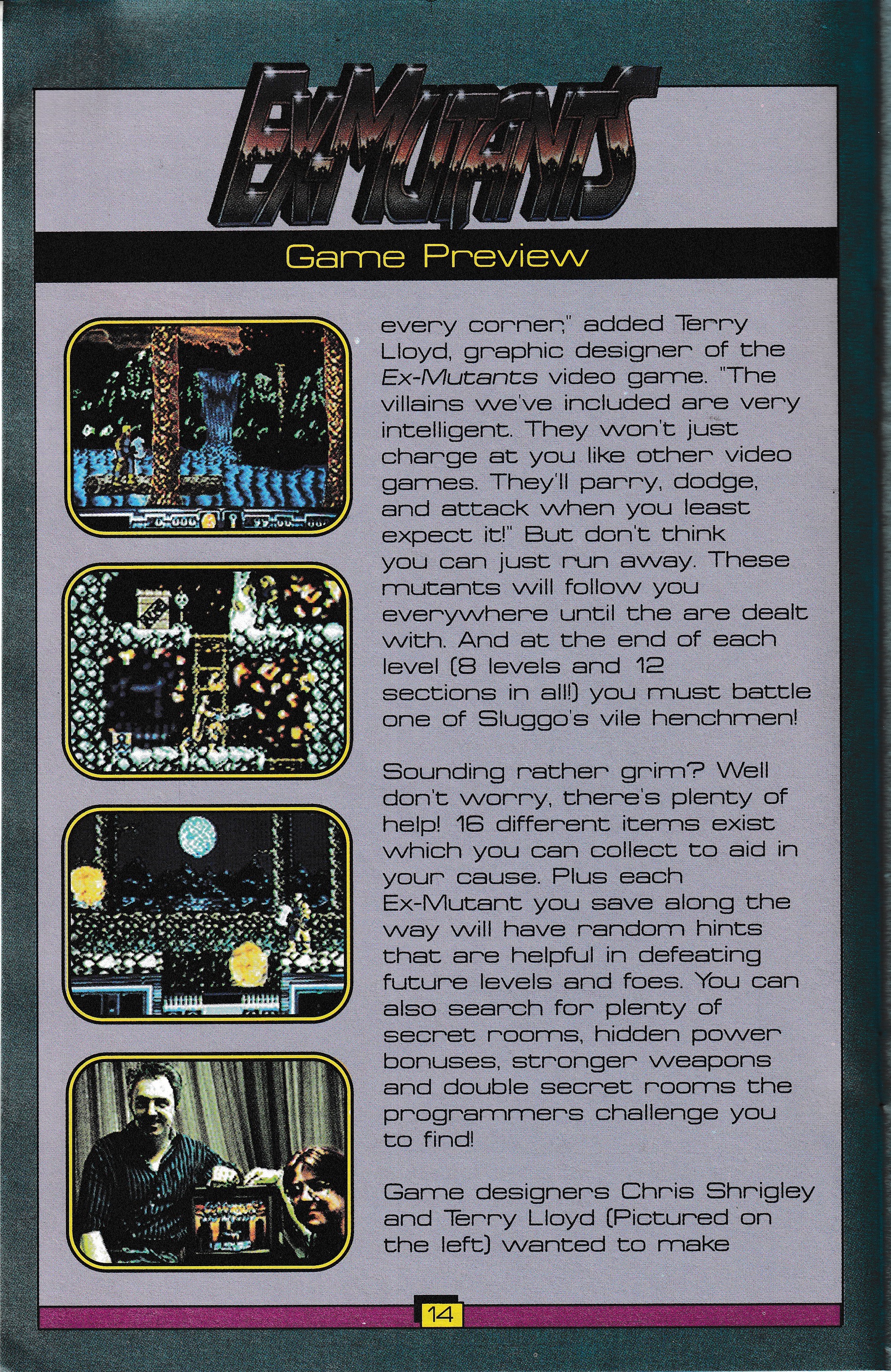 Read online Ex-Mutants Special Consumer Electronics Show Edition comic -  Issue # Full - 19