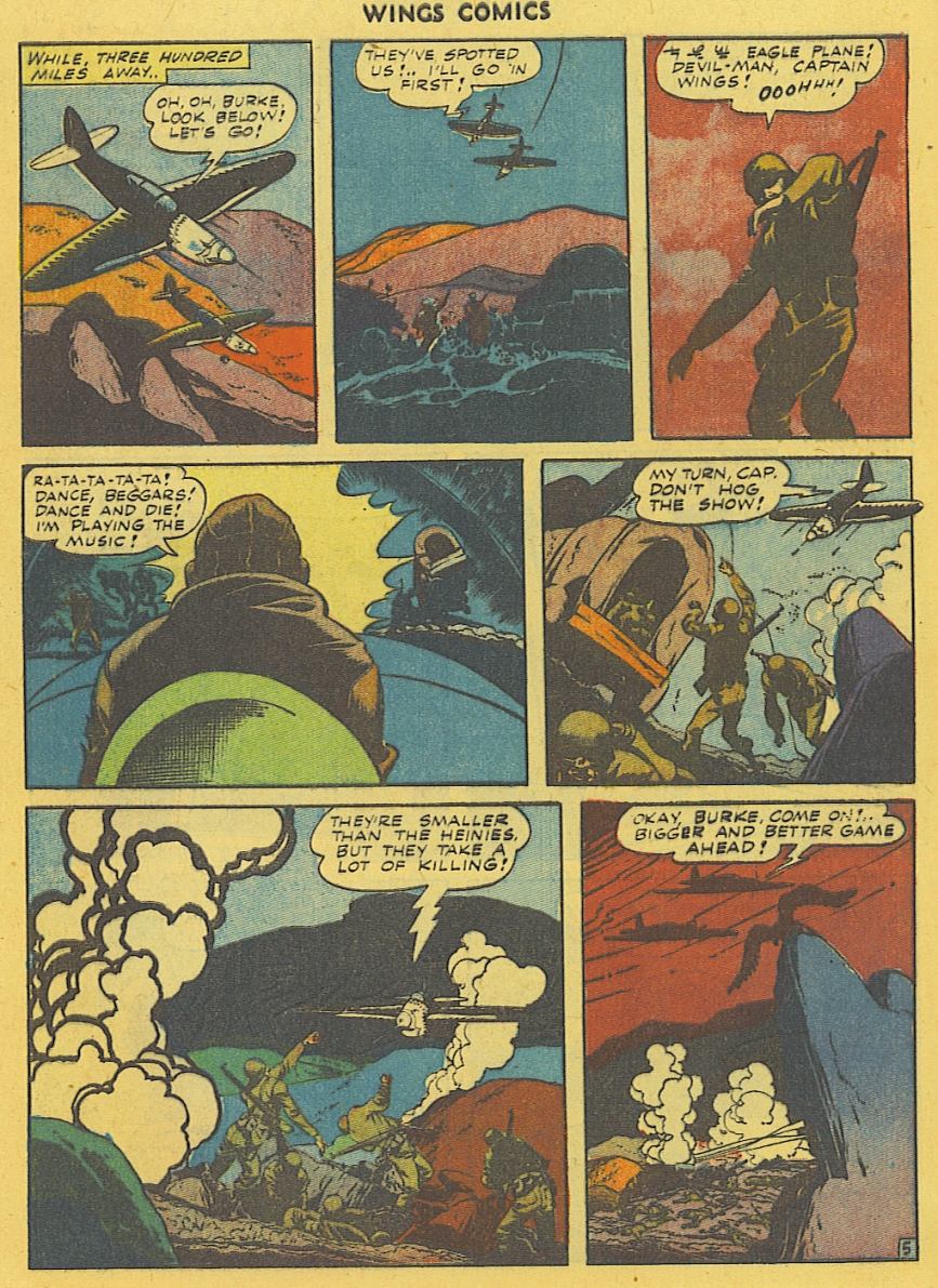 Read online Wings Comics comic -  Issue #42 - 7