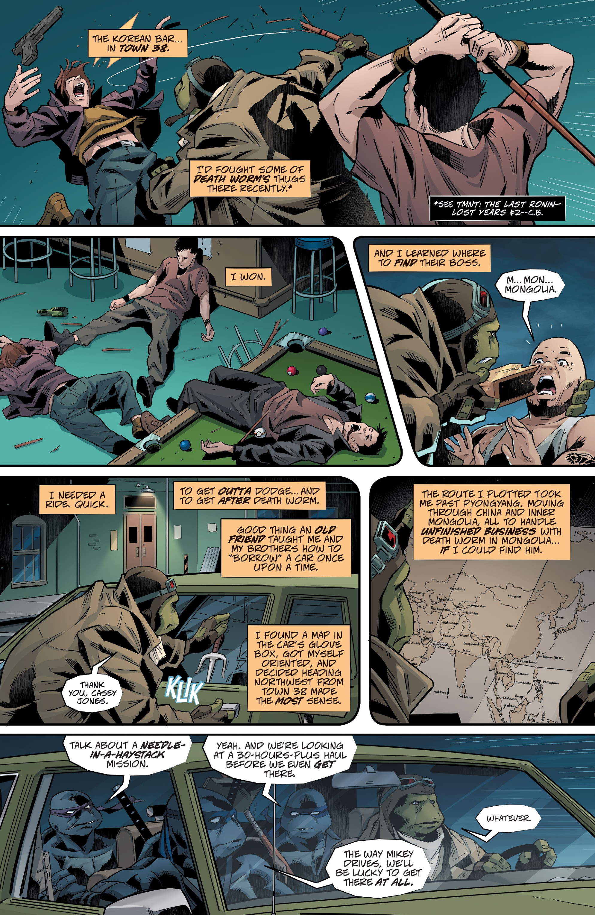 Read online Teenage Mutant Ninja Turtles: The Last Ronin - The Lost Years comic -  Issue #3 - 14
