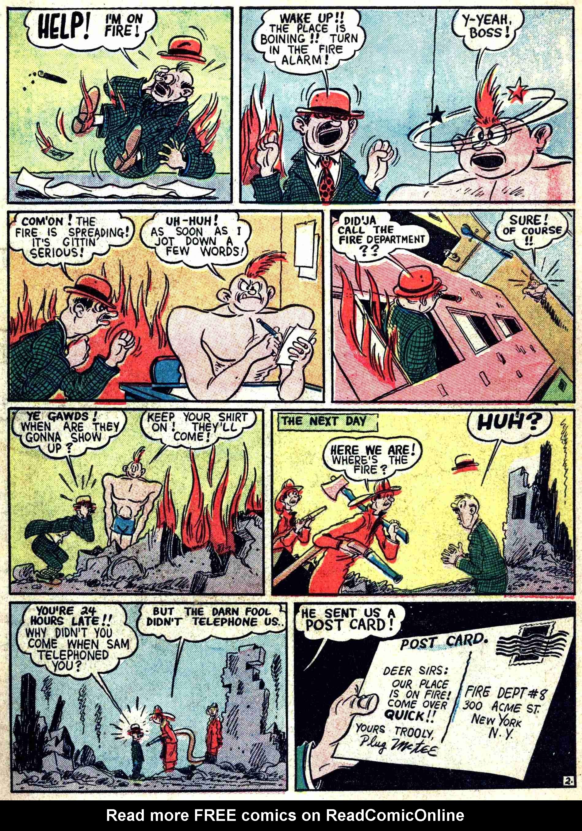 Read online Captain Flight Comics comic -  Issue #5 - 10