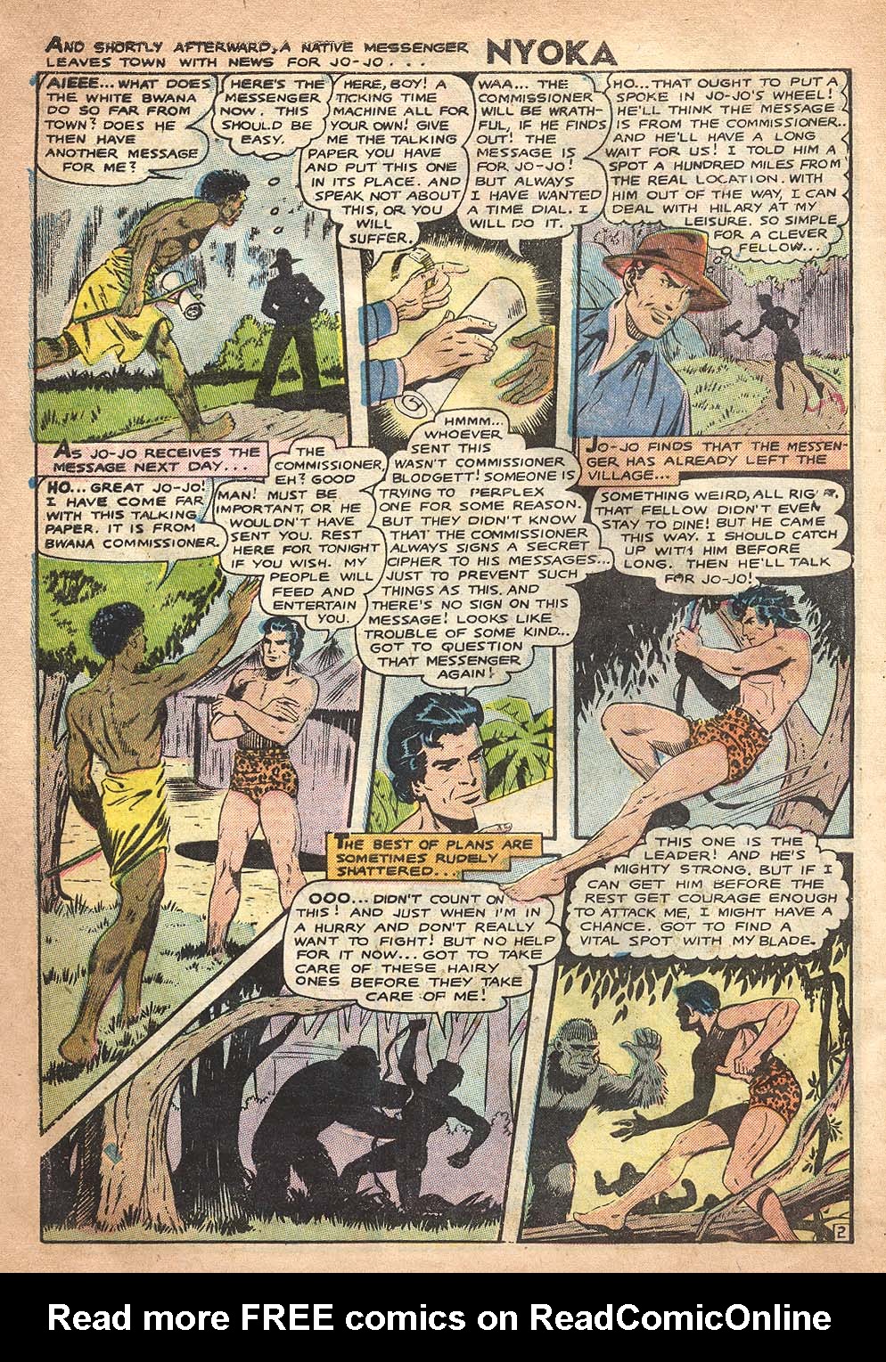 Read online Nyoka the Jungle Girl (1955) comic -  Issue #14 - 28