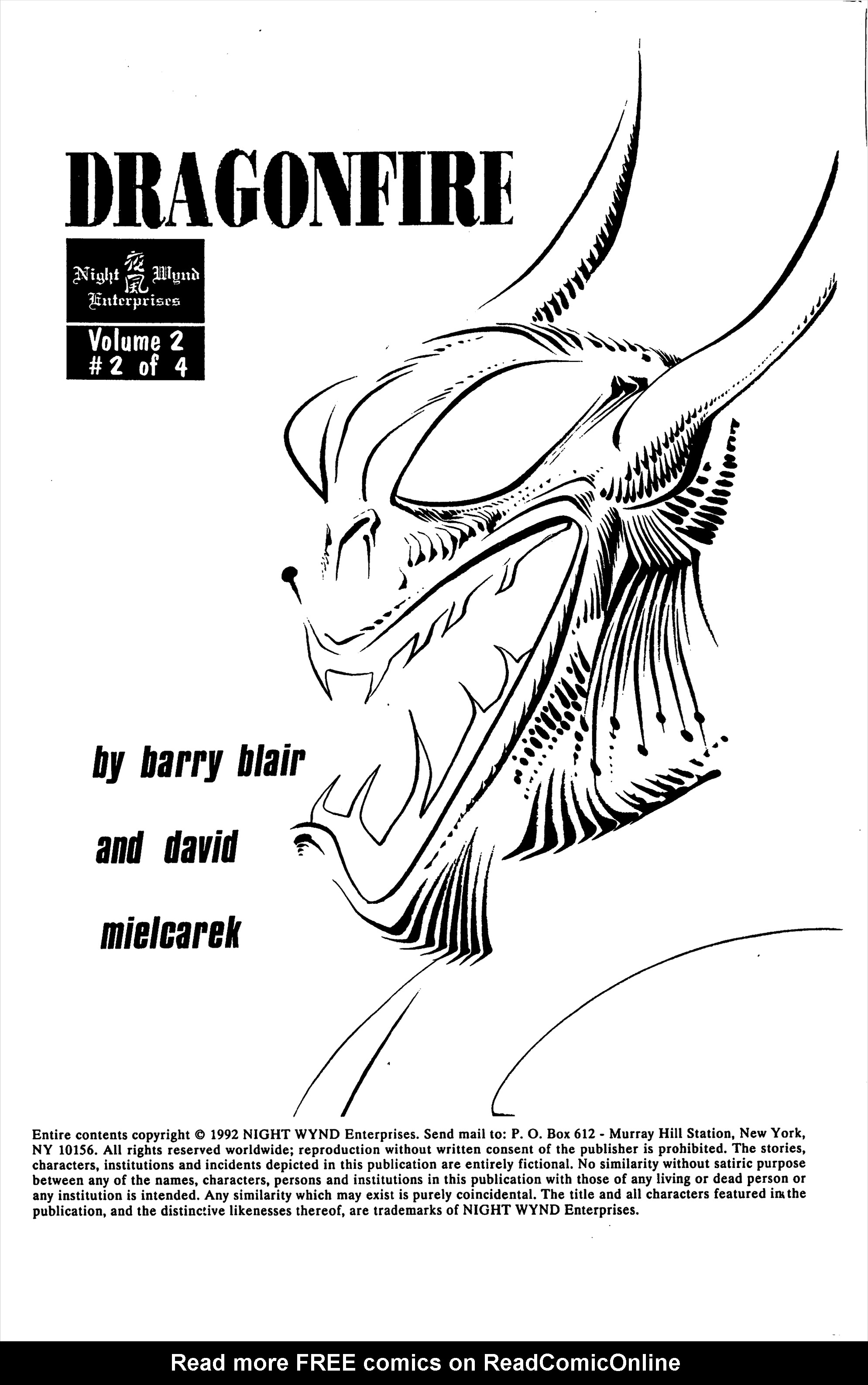 Read online Dragonfire (1992) comic -  Issue #2 - 2