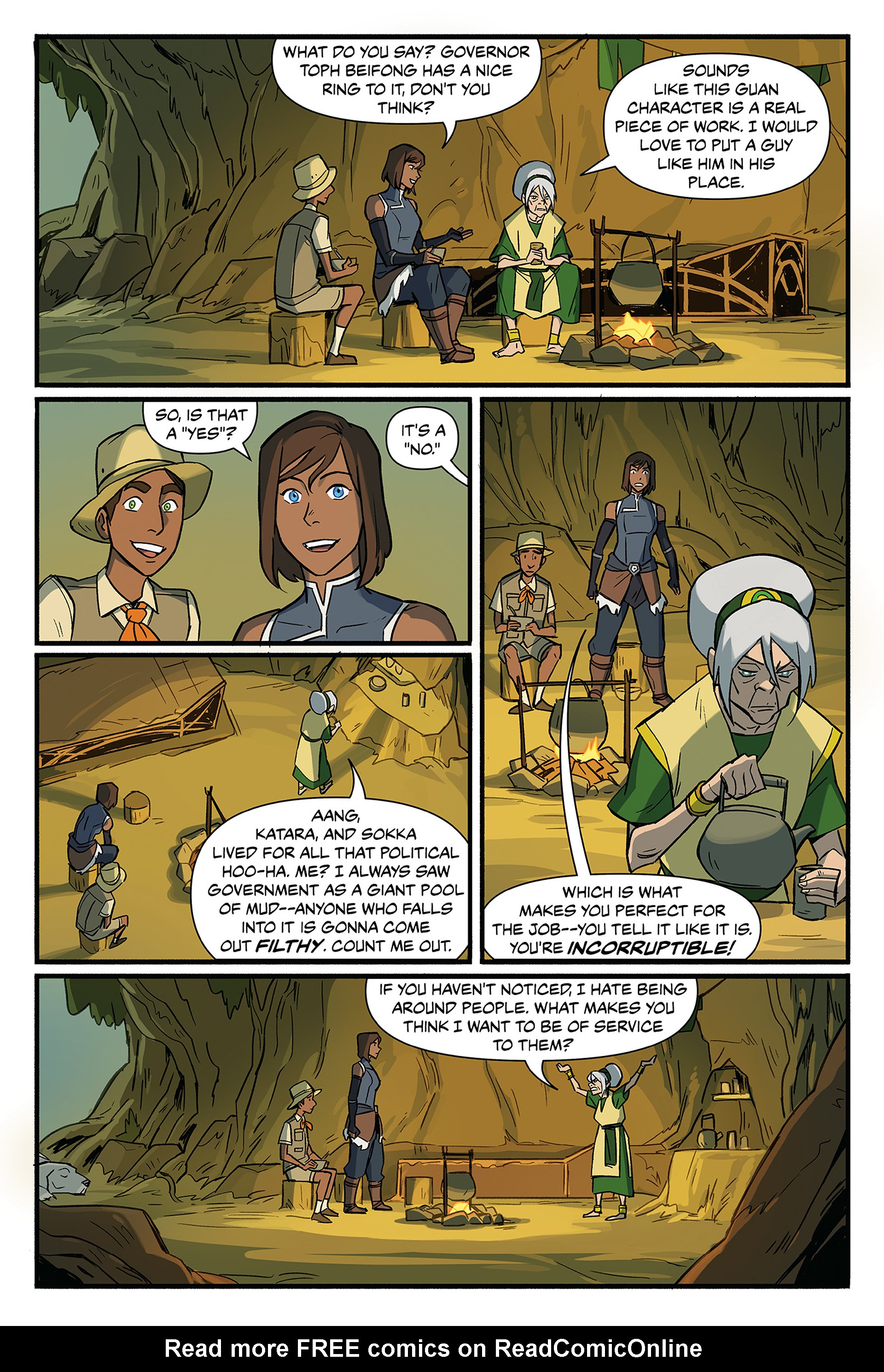 Read online The Legend of Korra: Ruins of the Empire Omnibus comic -  Issue # TPB (Part 2) - 11