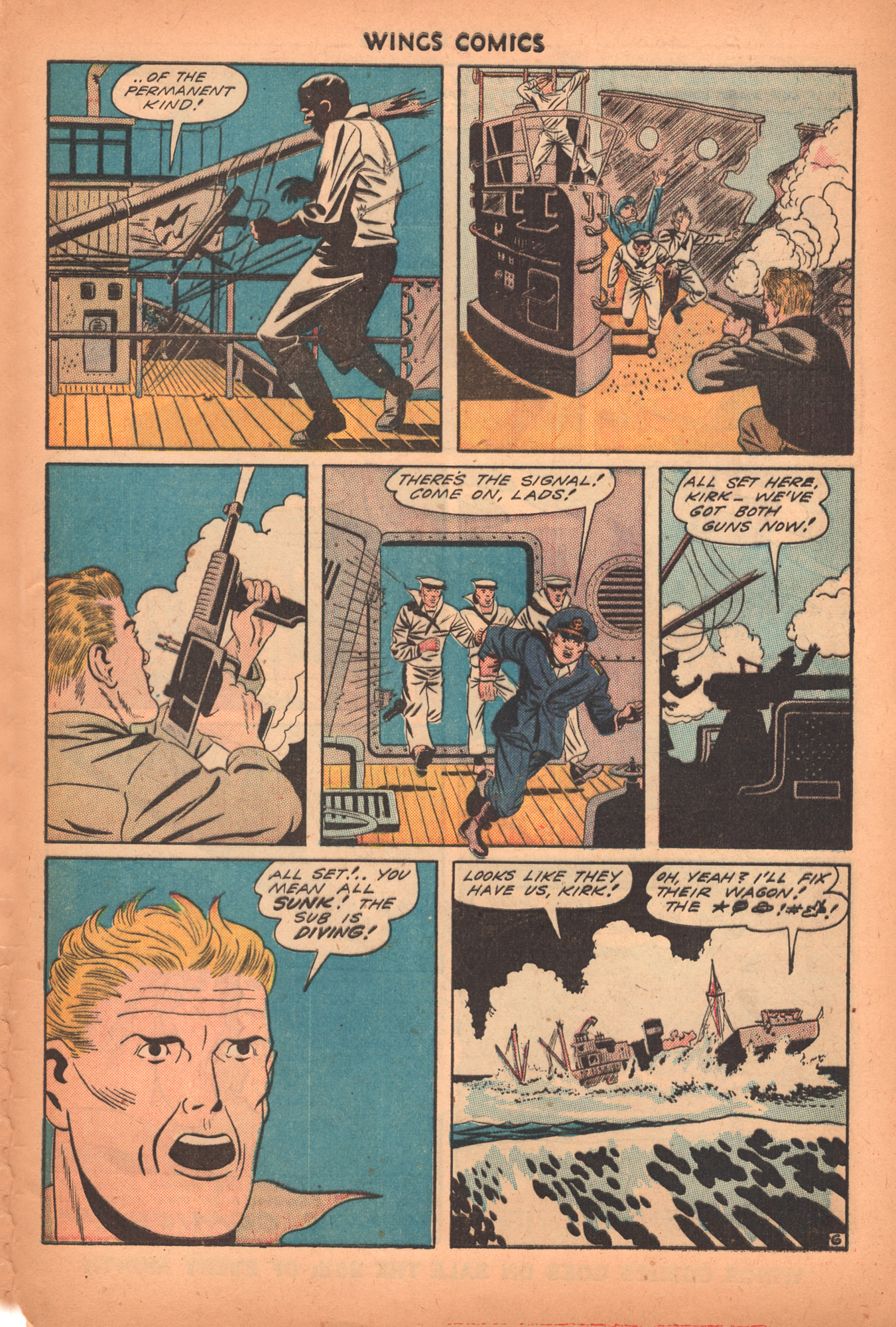 Read online Wings Comics comic -  Issue #48 - 49