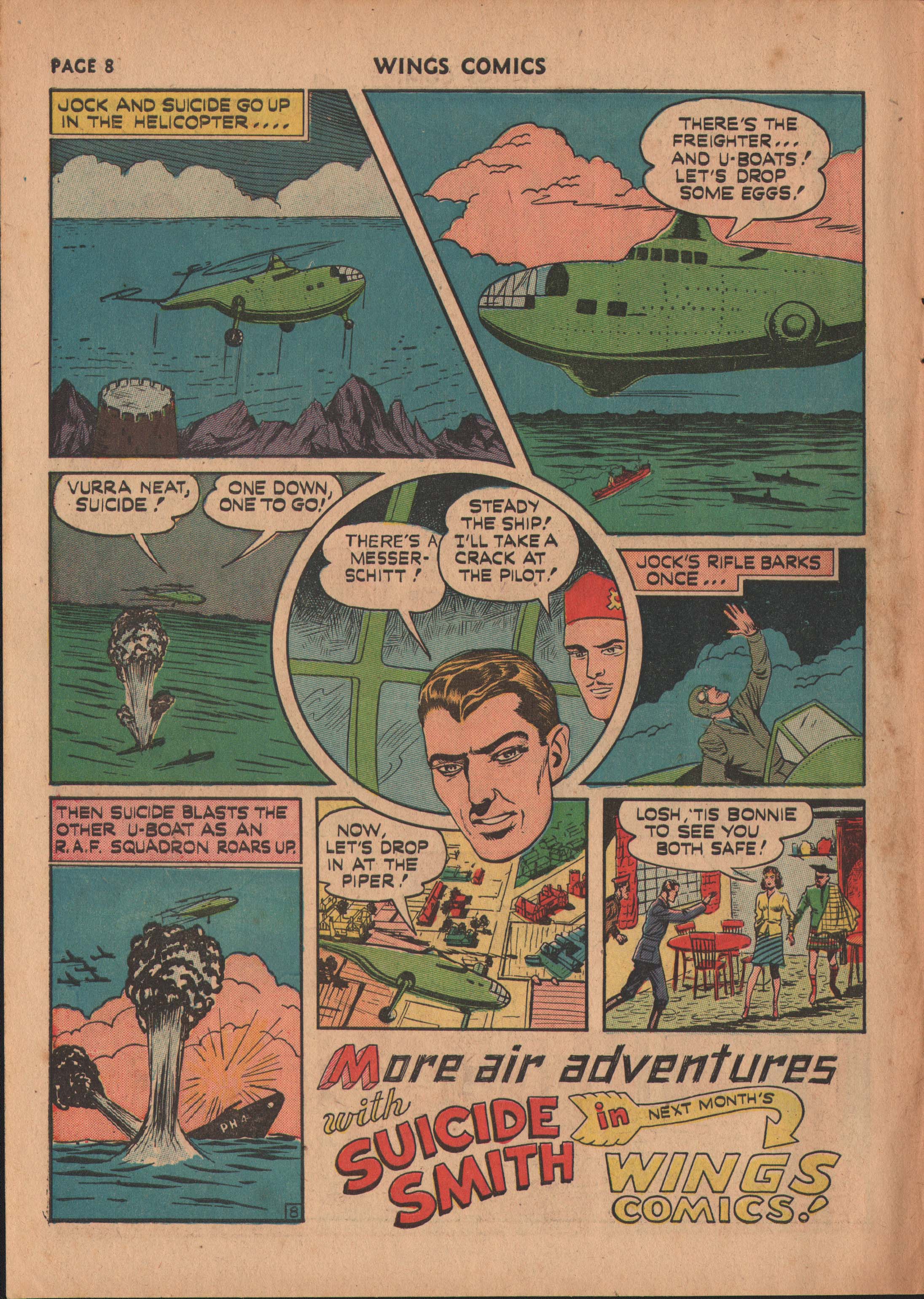 Read online Wings Comics comic -  Issue #13 - 10