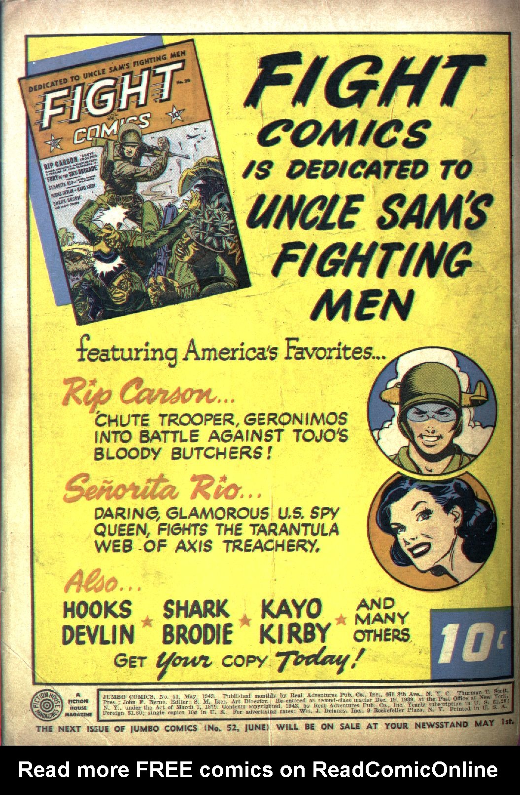 Read online Jumbo Comics comic -  Issue #51 - 2