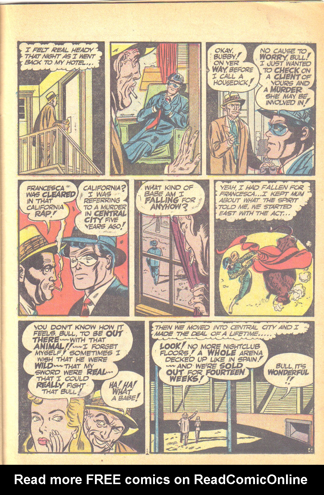 Read online The Spirit (1952) comic -  Issue #4 - 23