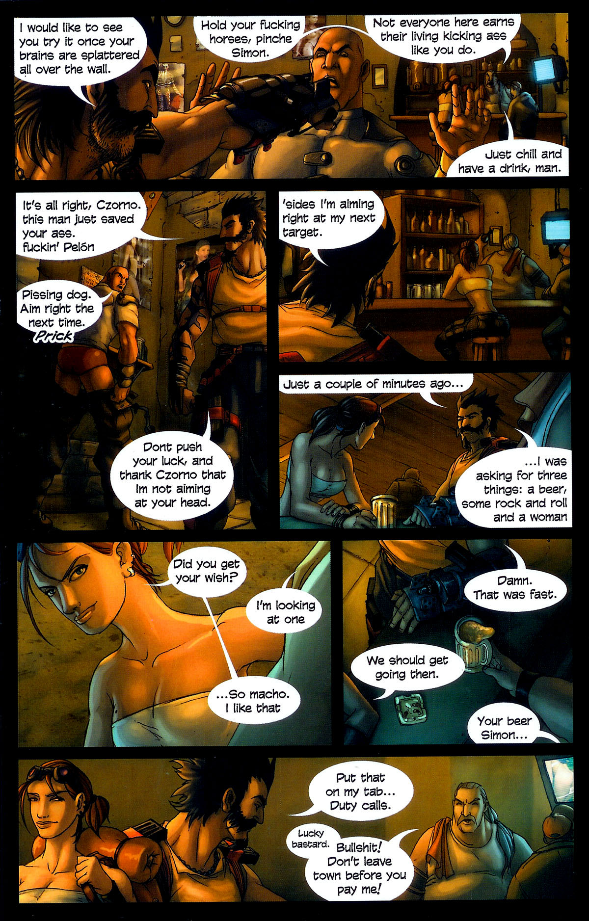Read online El Arsenal: Unknown Enemy comic -  Issue #1 - 22