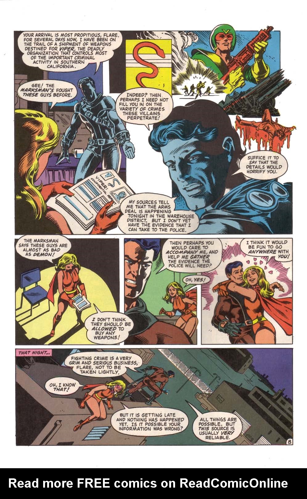 Read online Flare First Edition comic -  Issue #3 - 22